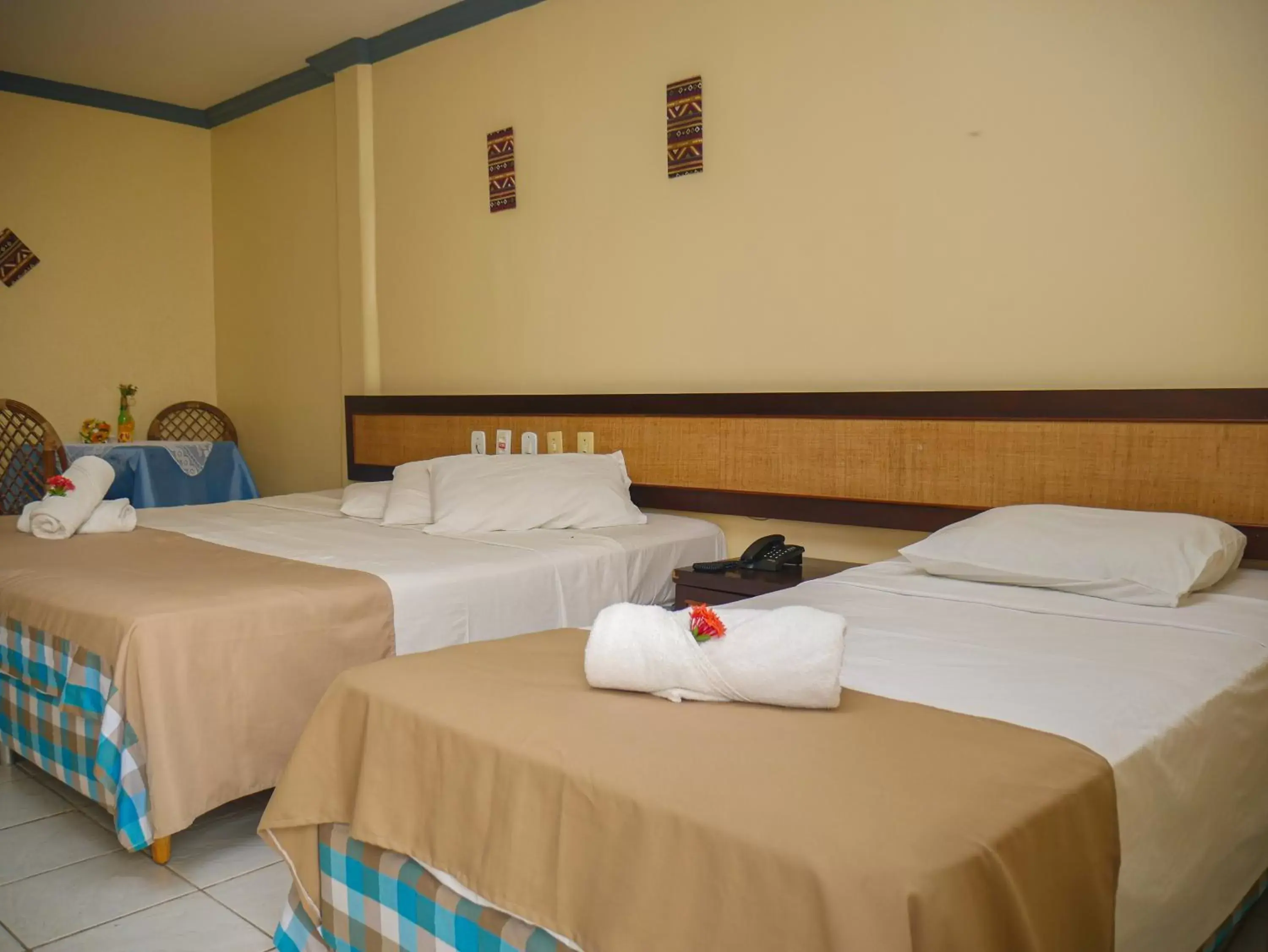 Bed in Marbello Ariau Hotel Bed in Marbello Ariau Hotel