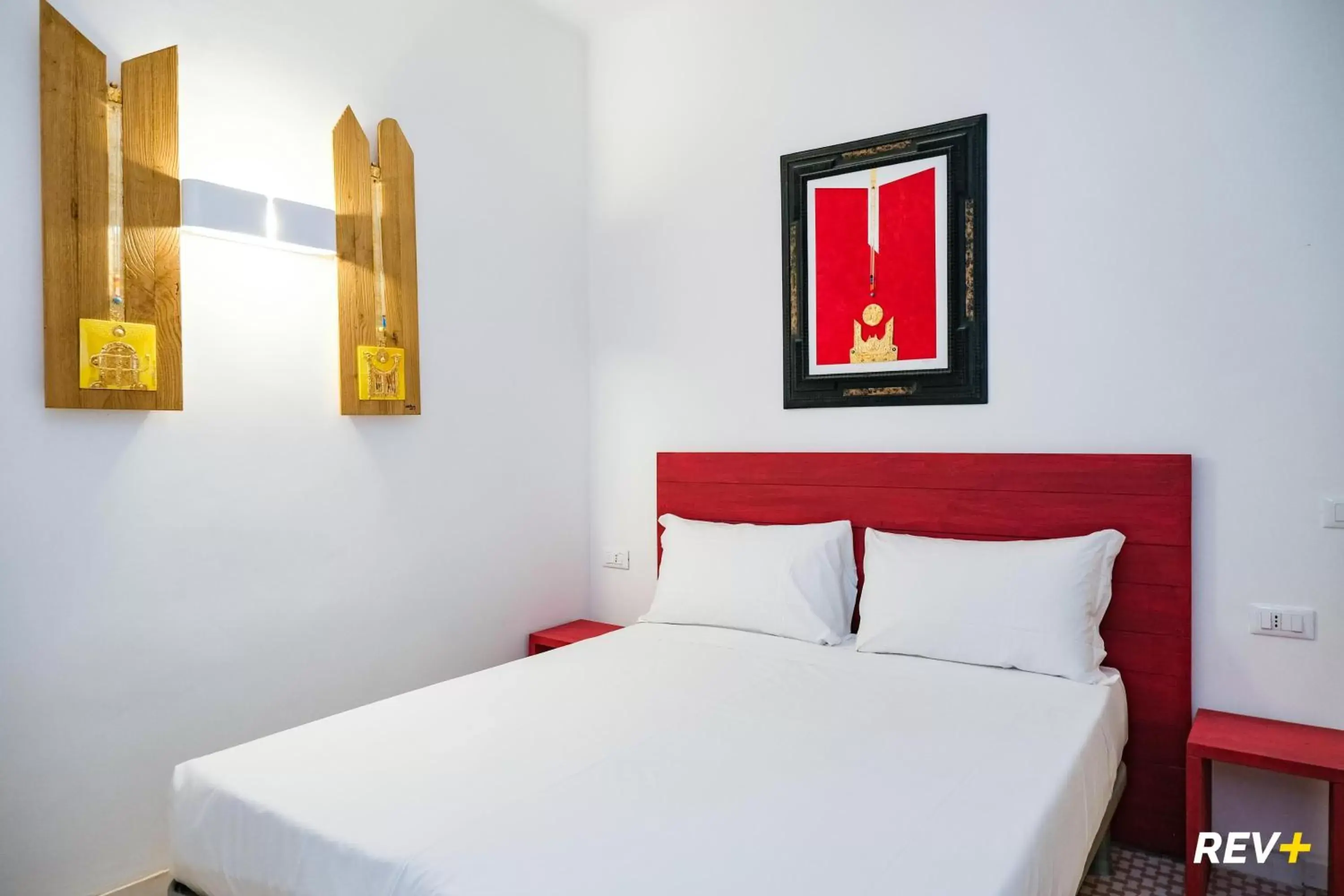 Bedroom, Bed in Lia Art Hotel