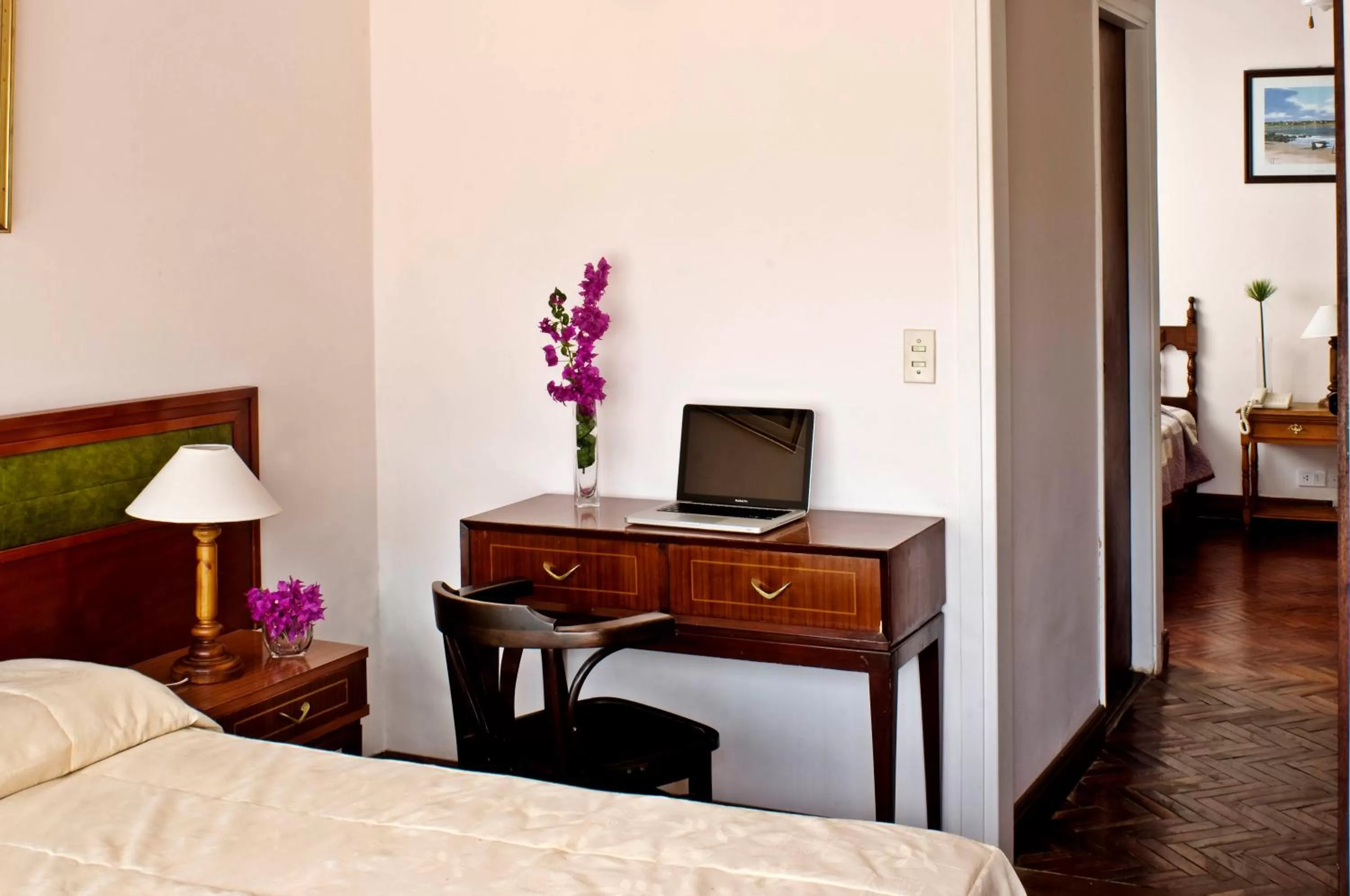 Bedroom, Bed in Hotel San Martin