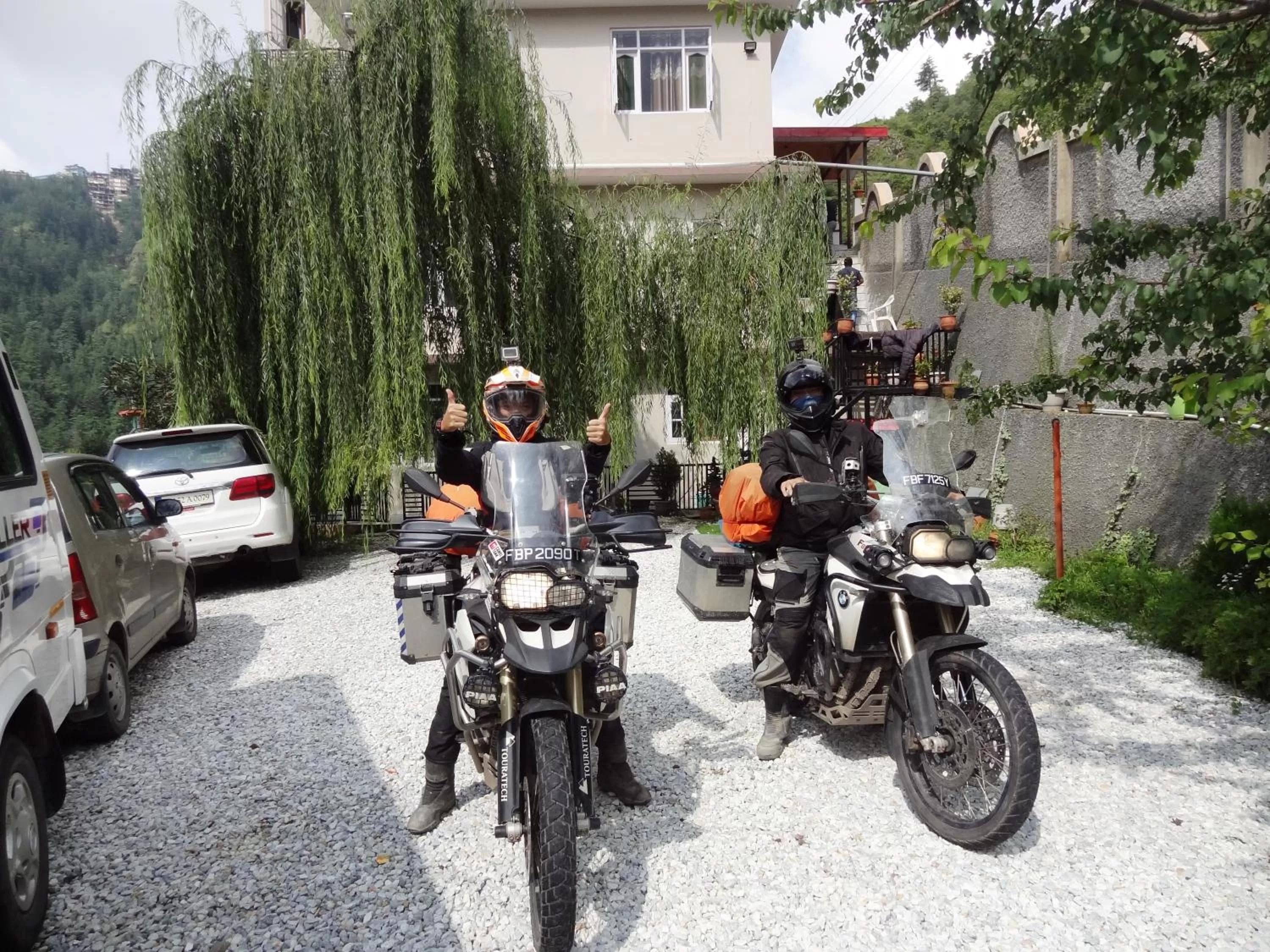 group of guests in Sai Cottage Shimla
