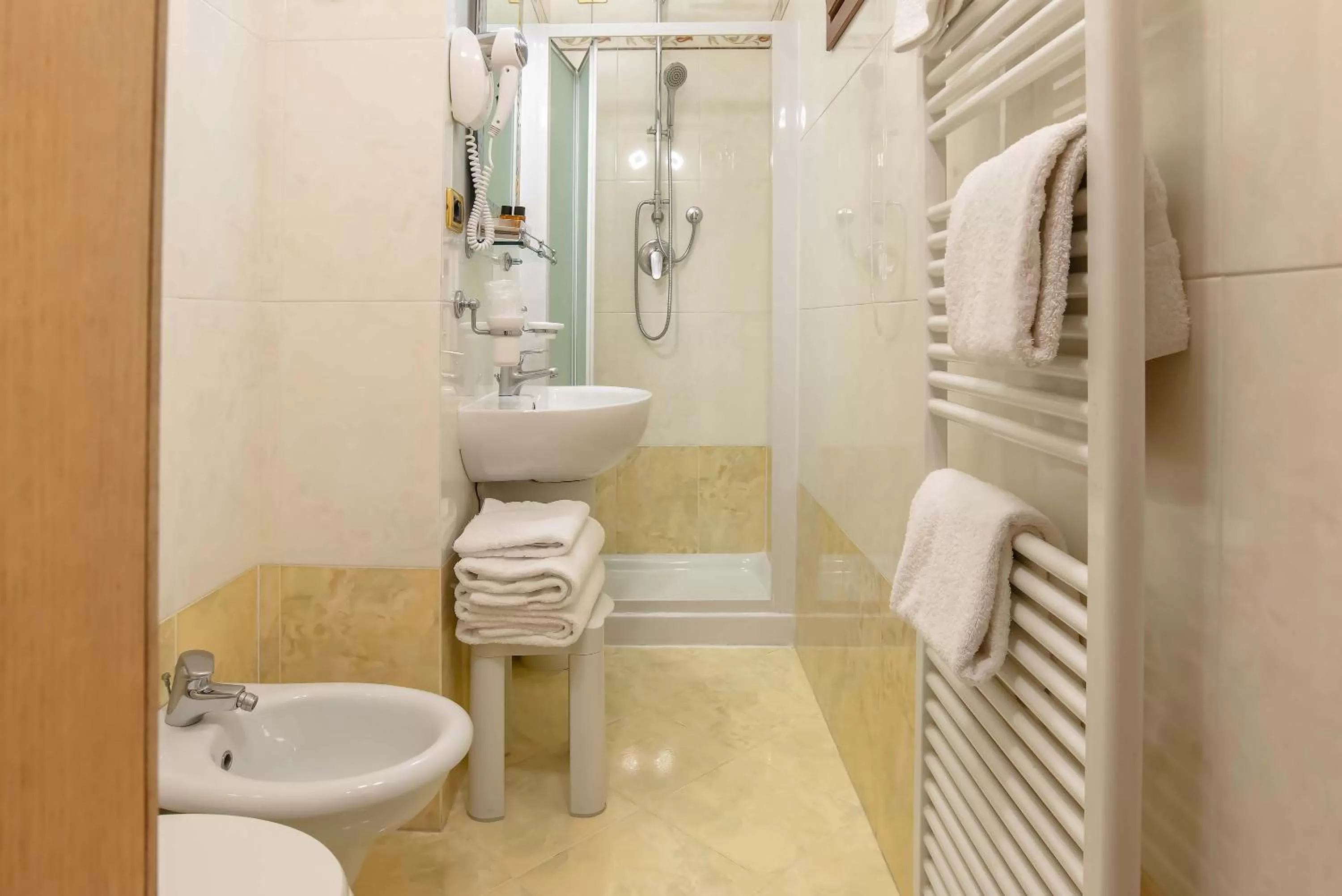 Shower in Hotel Alba Palace