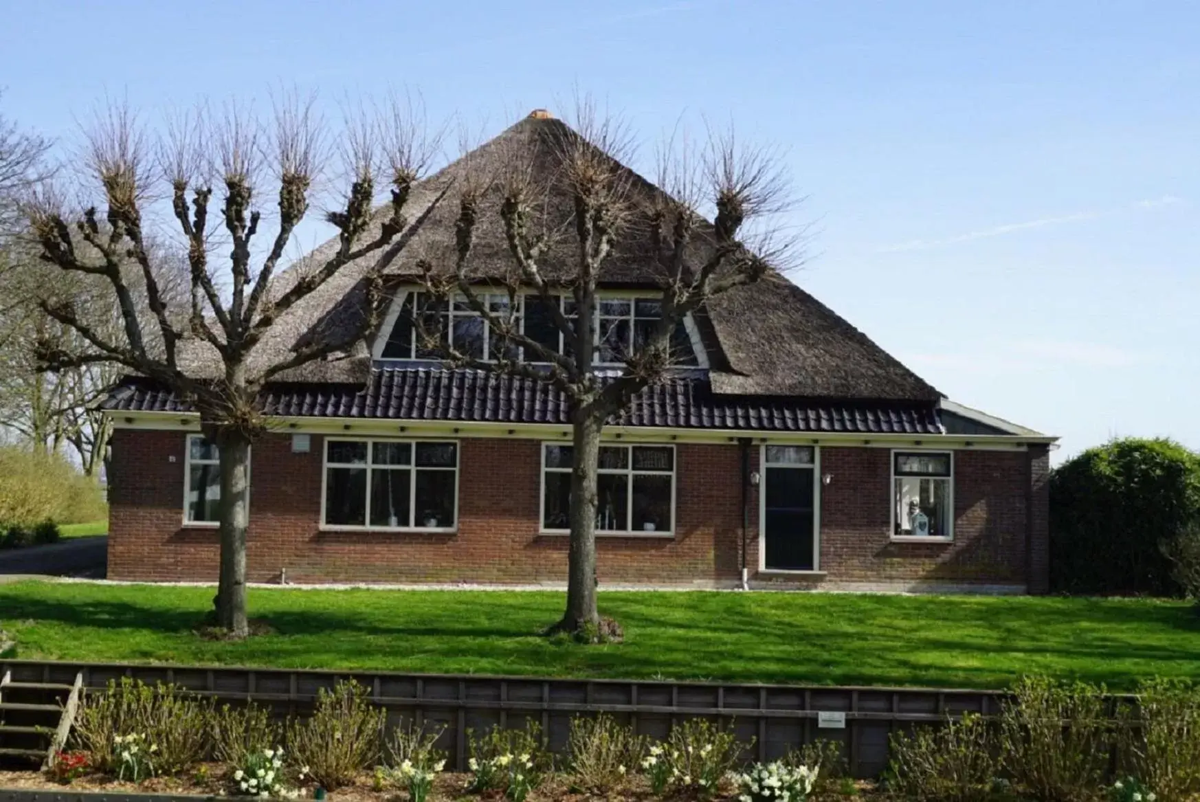 Decorative detail, Property Building in B & B De Gouwe Plek