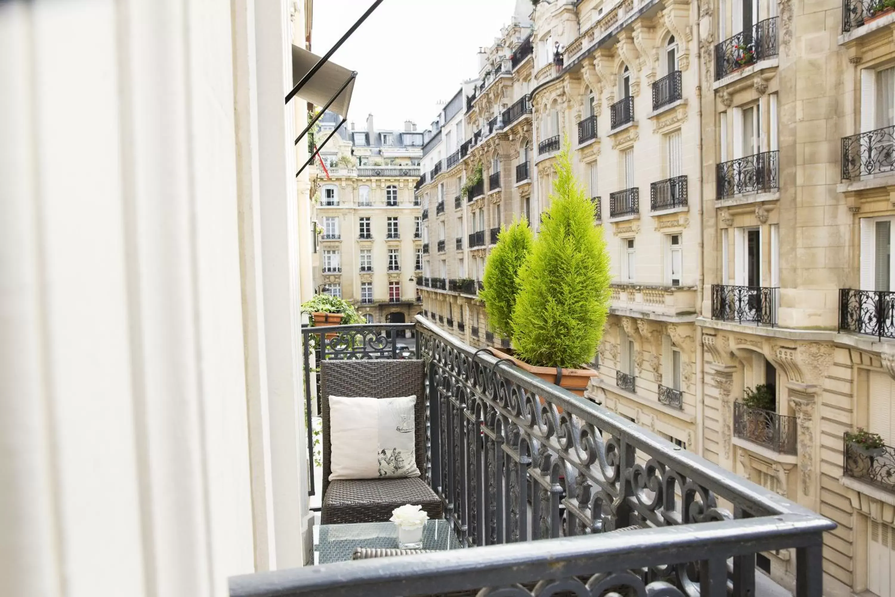 Day, Balcony/Terrace in Hotel Residence Foch