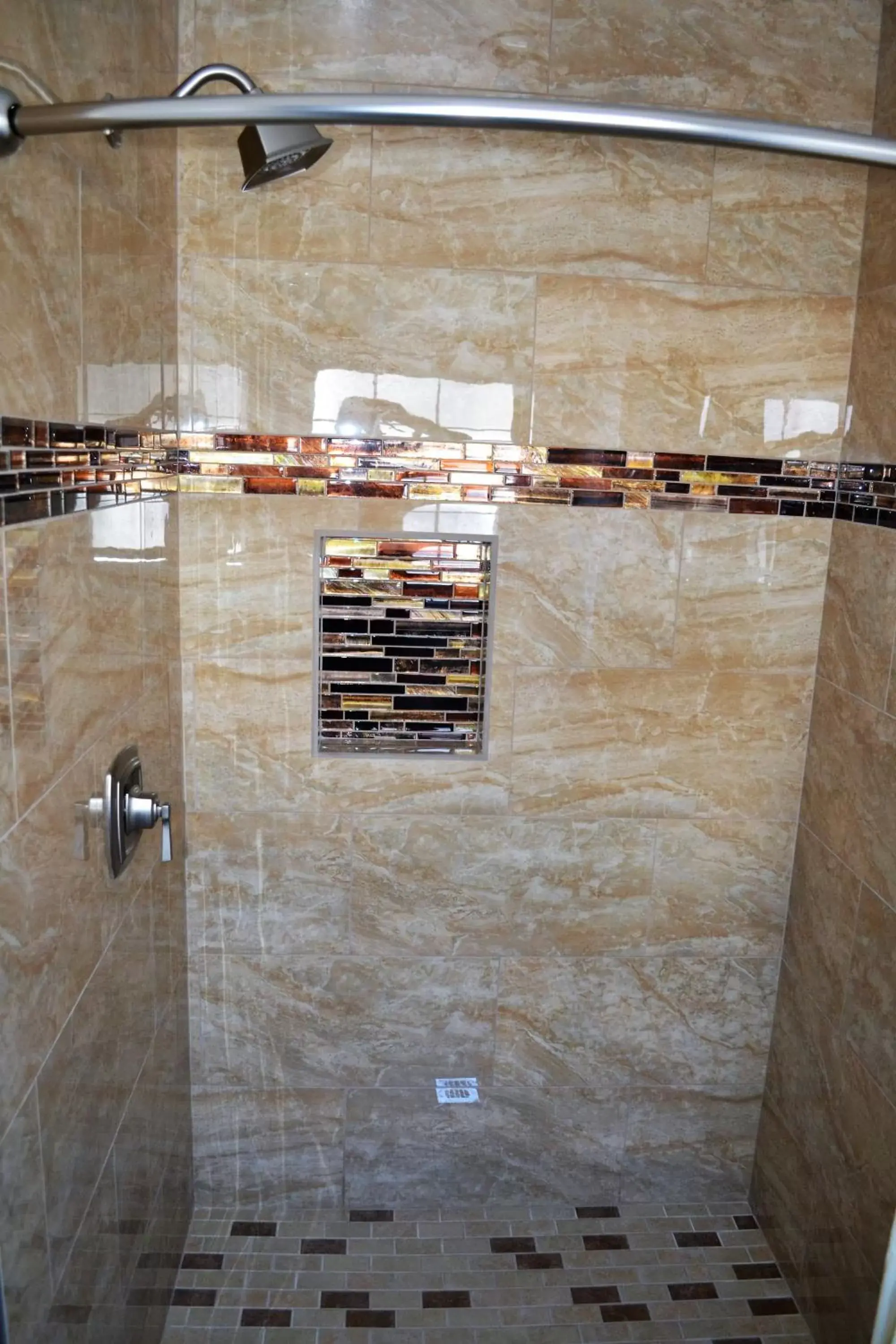 Shower, Bathroom in Rex Motel