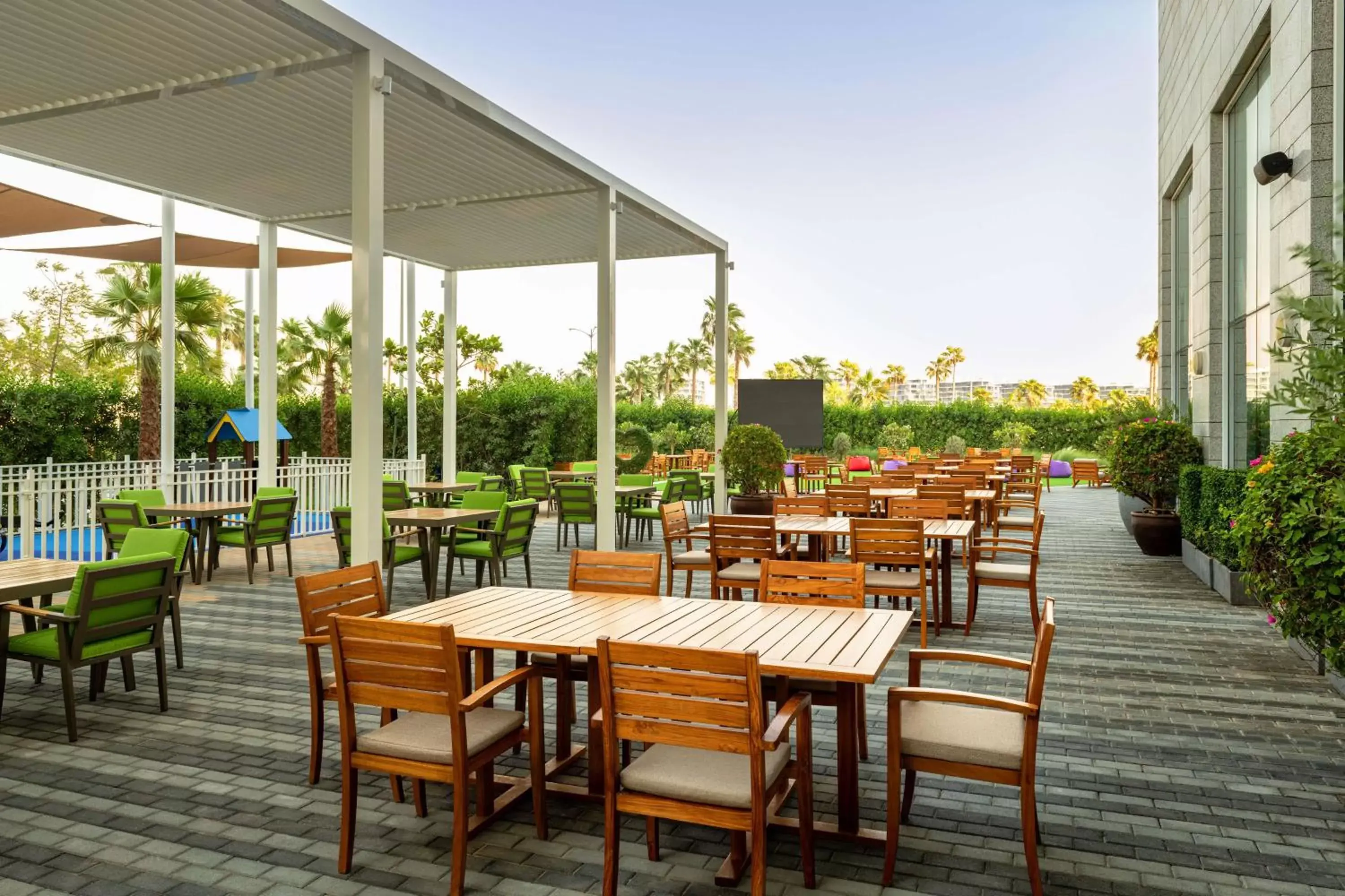 Property building, Restaurant/Places to Eat in Radisson Dubai Damac Hills