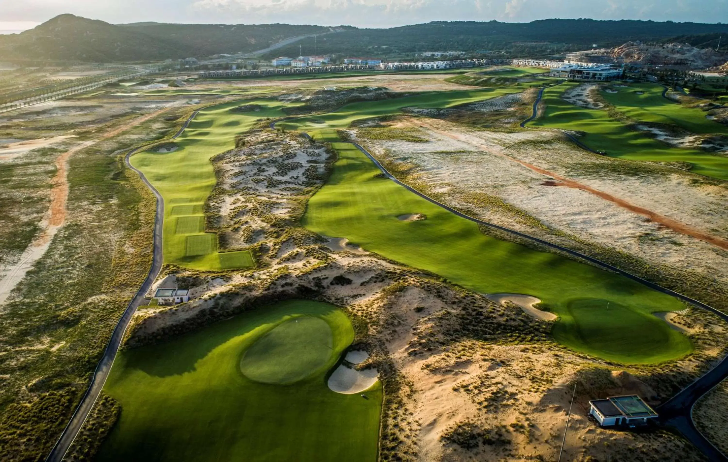 Golfcourse, Bird's-eye View in Radisson Blu Resort Cam Ranh