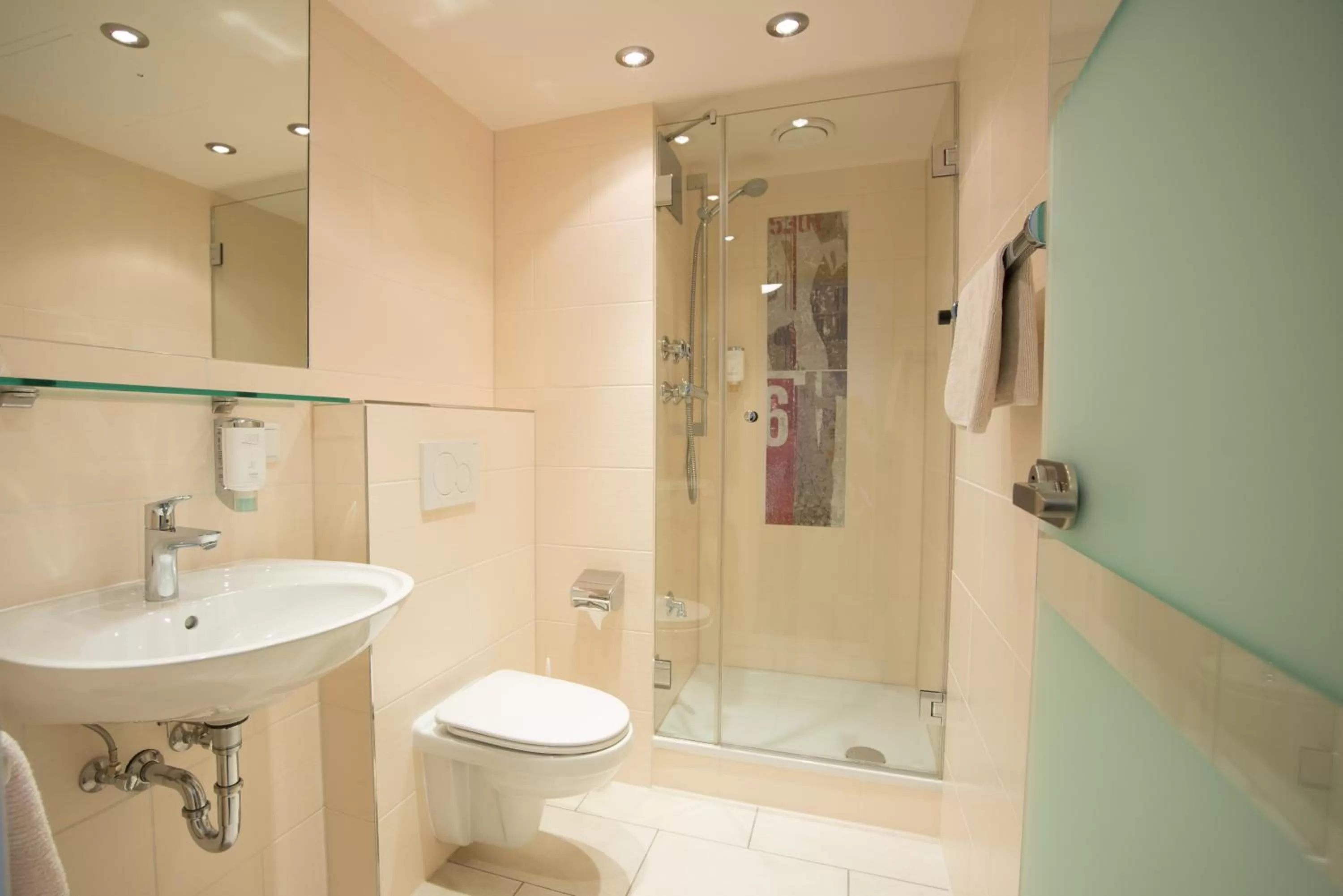 Bathroom in TRIP INN PostHotel Düren