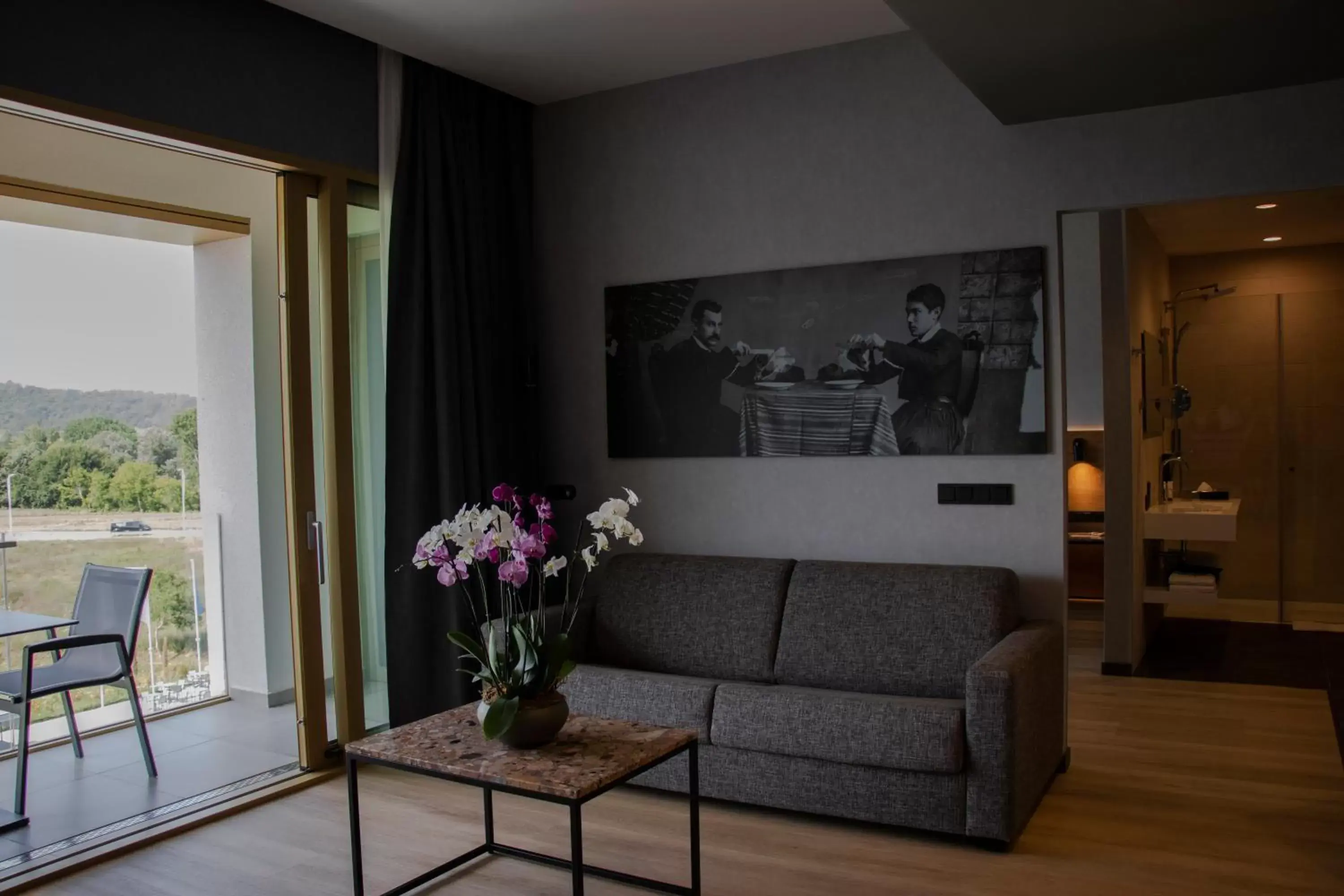 Living room in mk hotel tirana Living room in mk hotel tirana