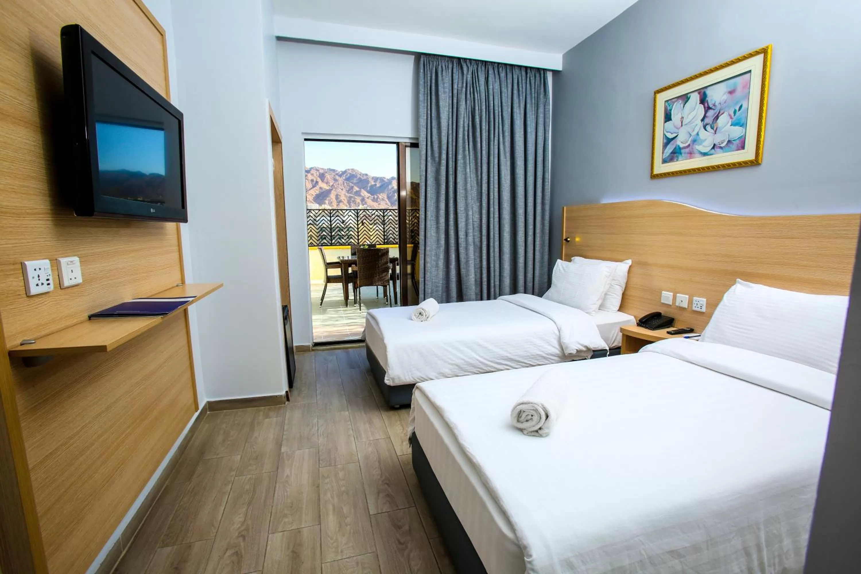 Bed in Golden Tulip Aqaba