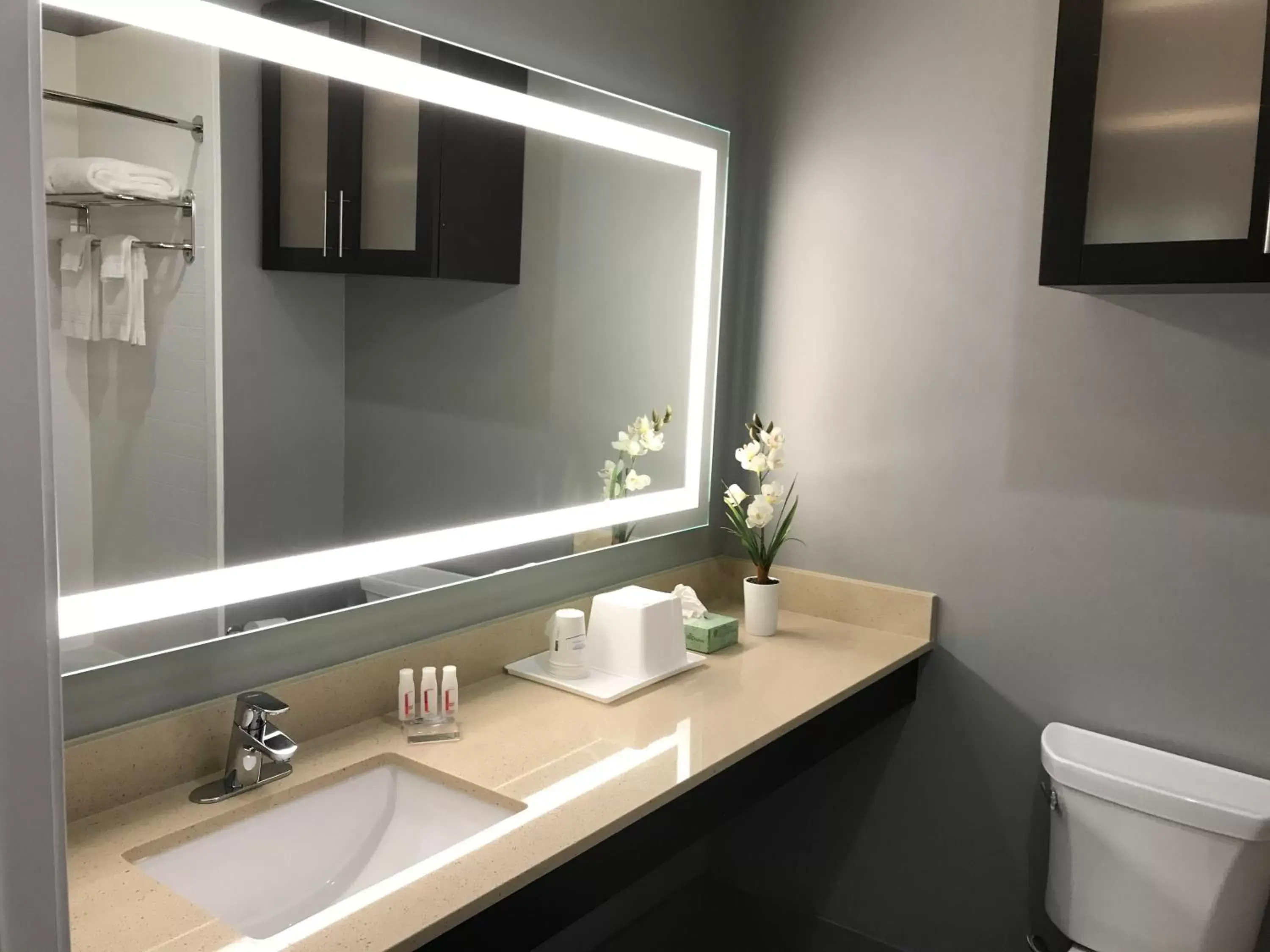 Bathroom in Days Inn & Suites by Wyndham Port Arthur
