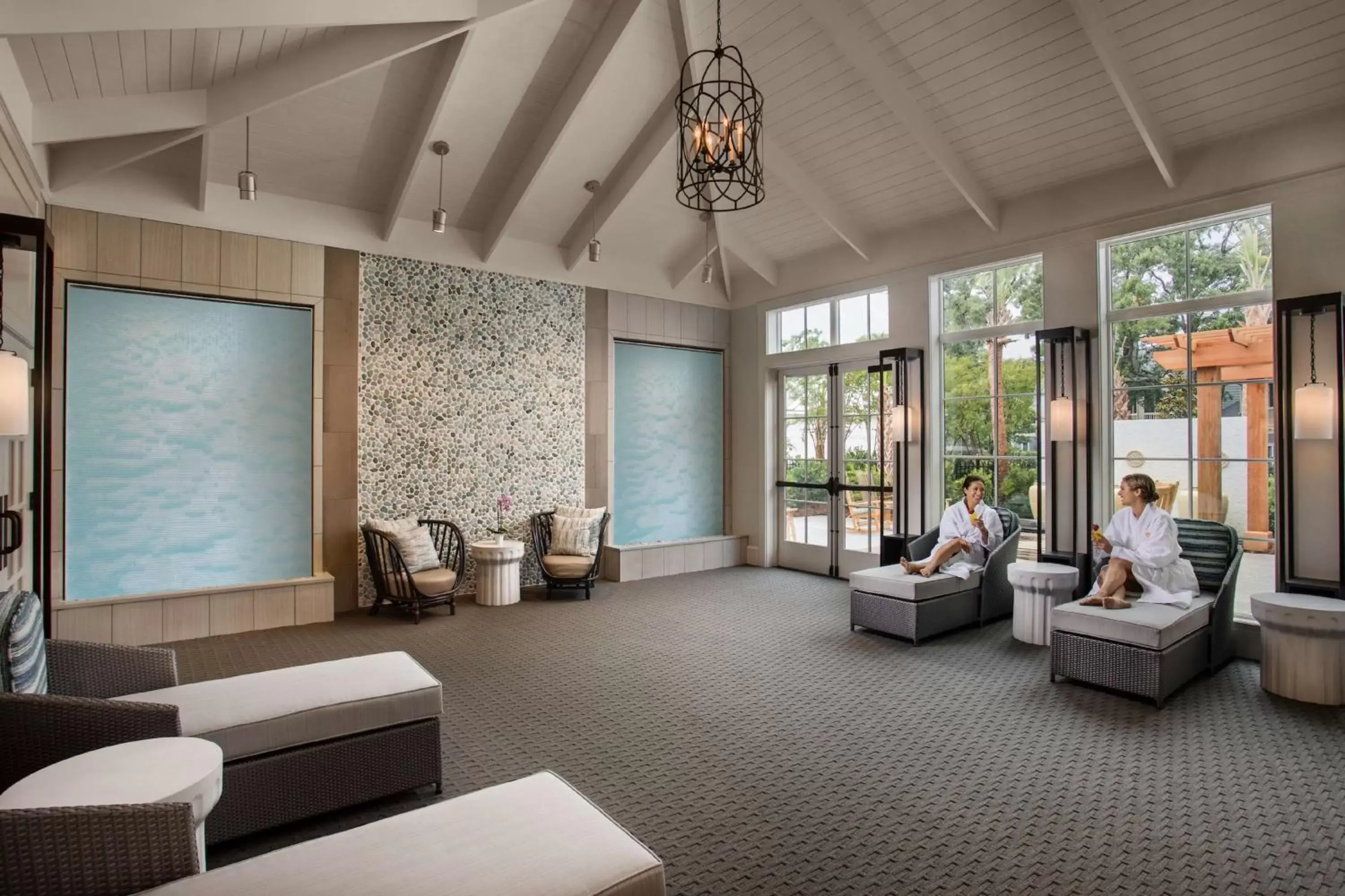 Sports, Seating Area in Embassy Suites by Hilton Myrtle Beach Oceanfront Resort