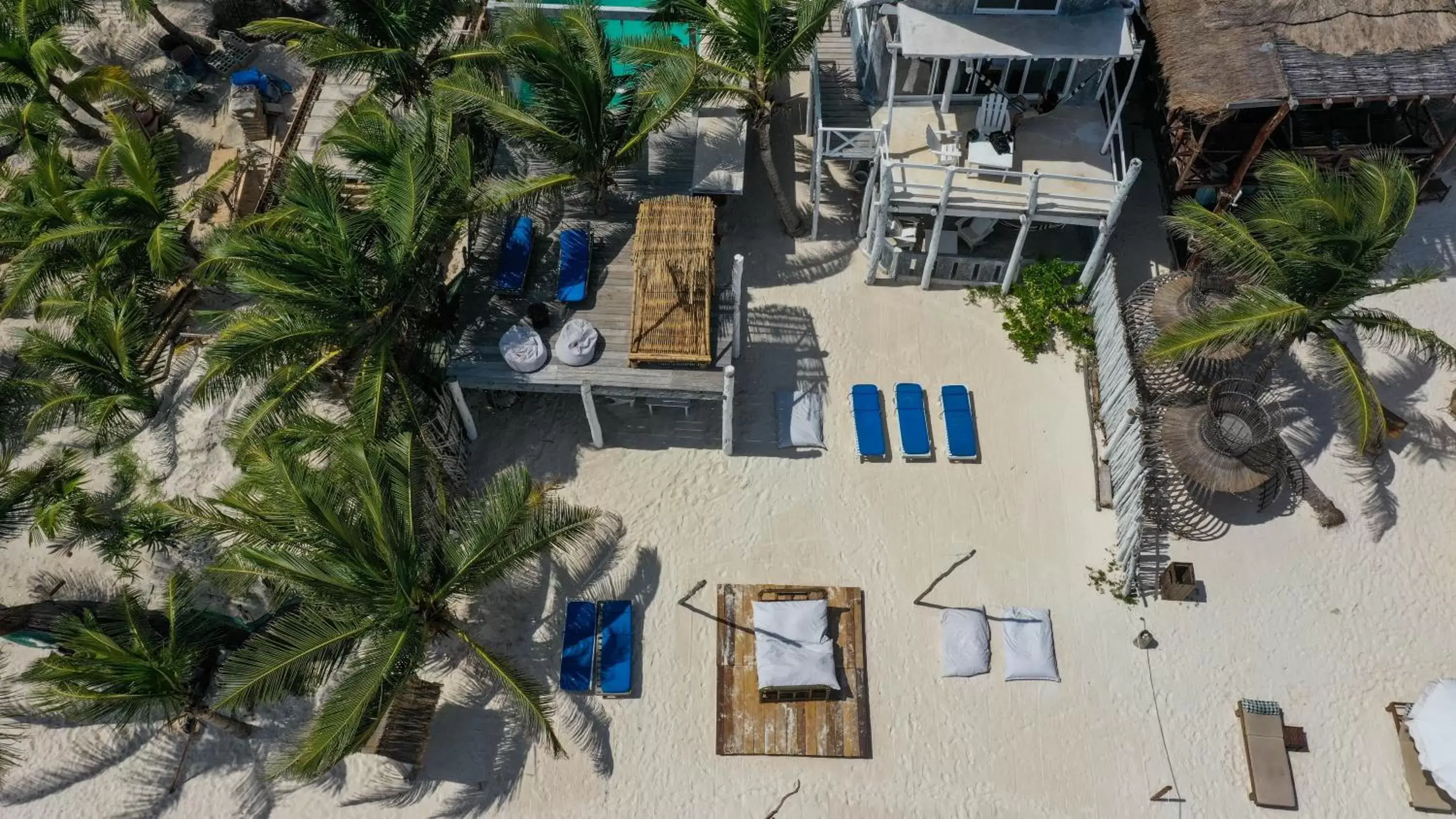 Property building, Bird's-eye View in Posada Lamar Tulum Beach Front and Pool