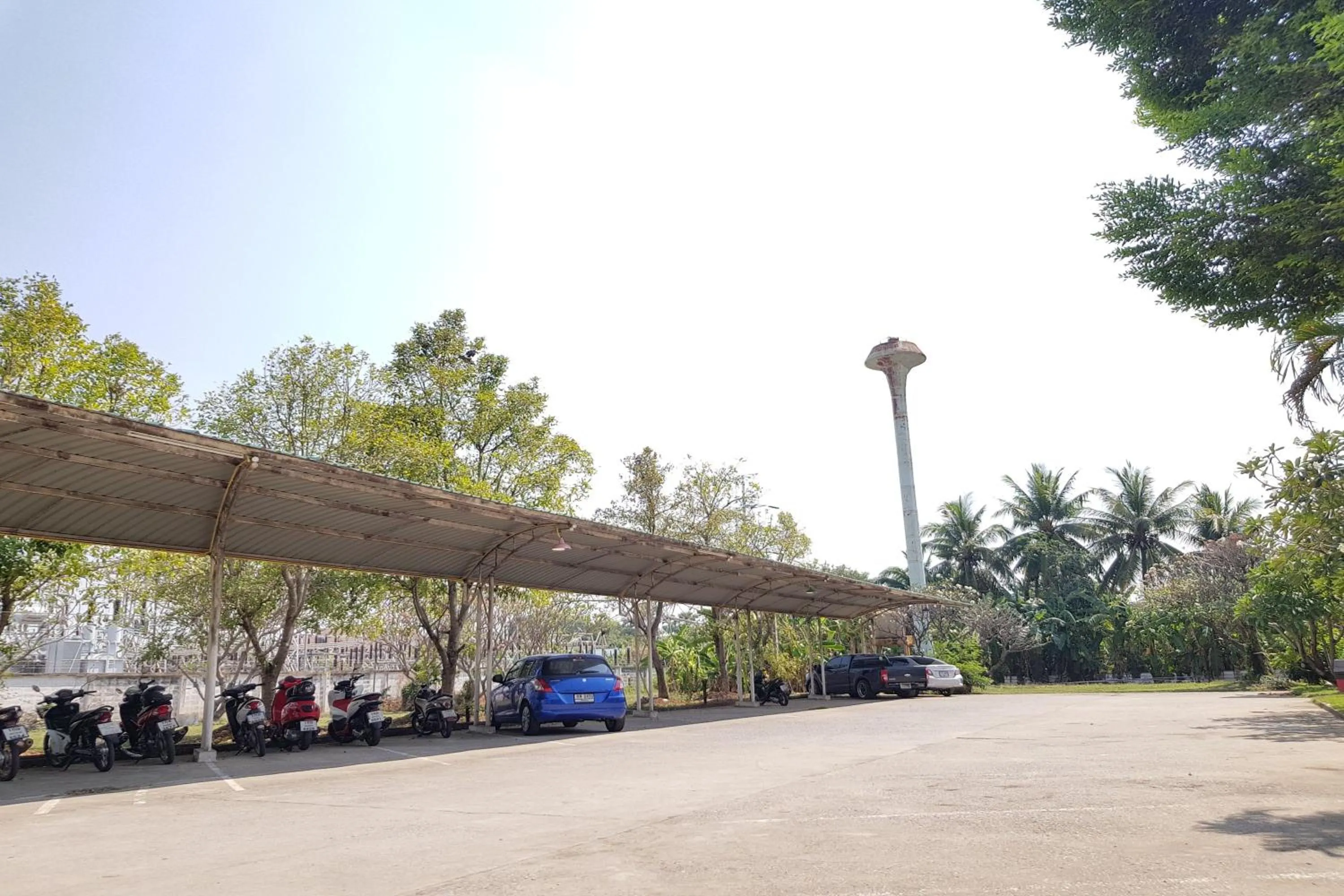 Parking in TaLeKaew Resort SHA