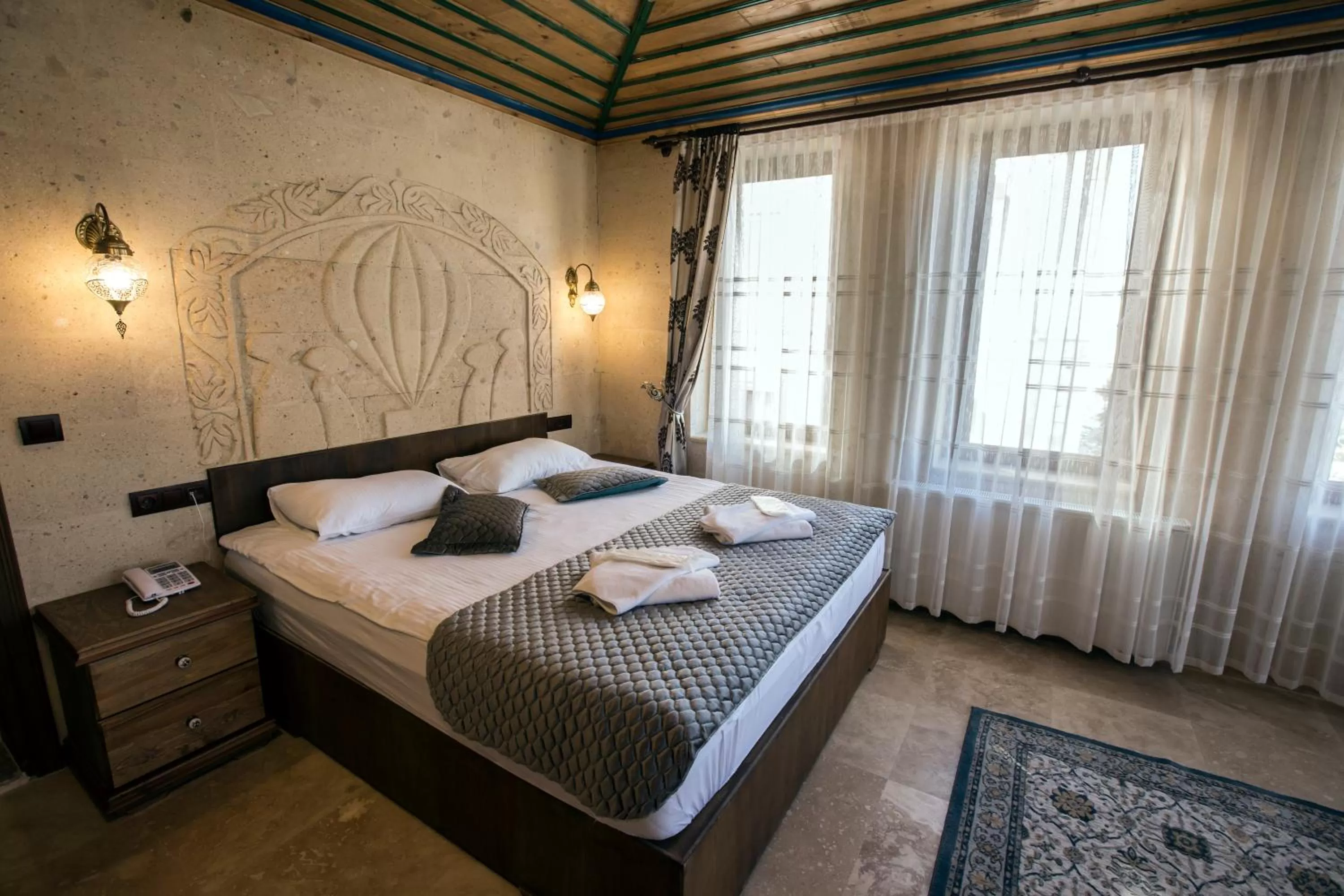 Deluxe Triple Room in Cappadocia Elite Stone House
