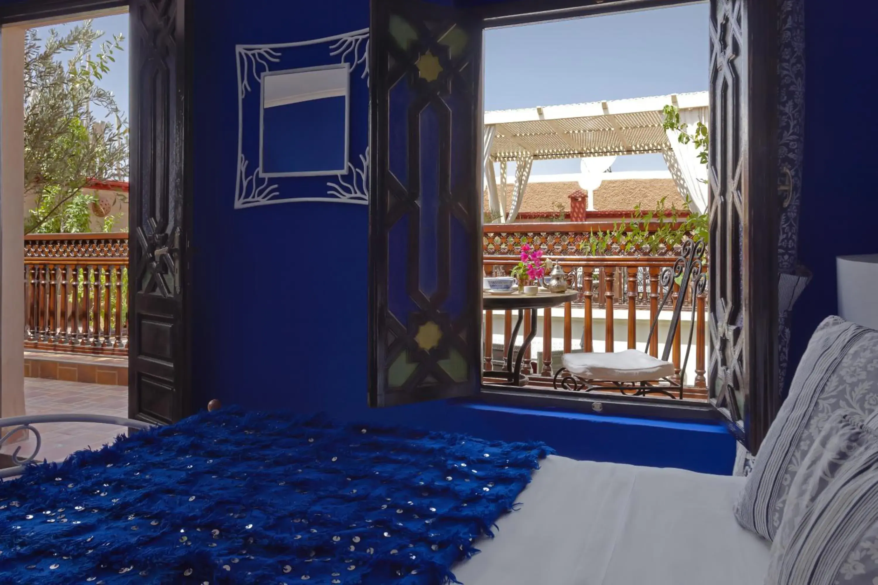 Bedroom in Riad 58 Blu