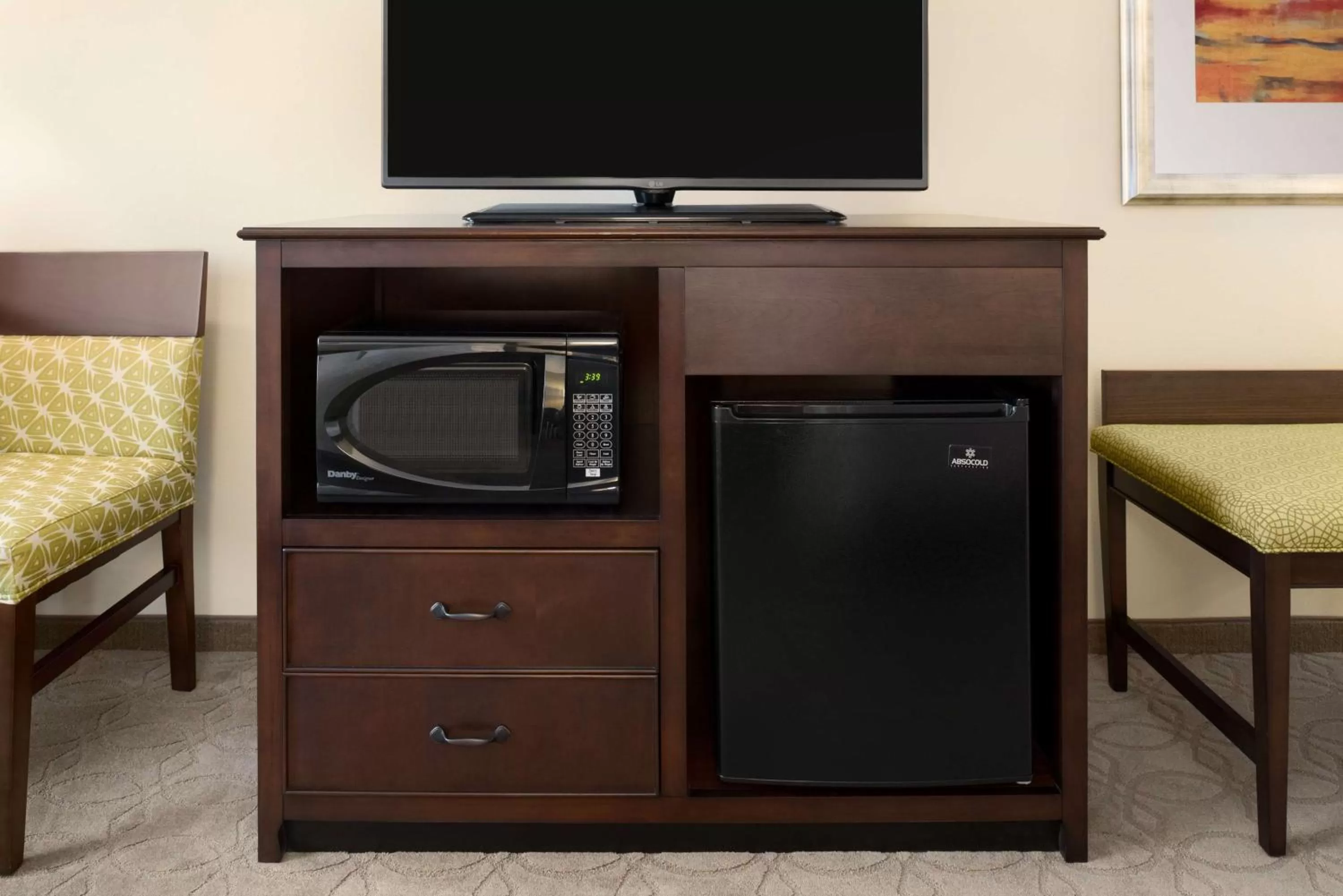 Bed in Hampton Inn & Suites Corpus Christi, TX