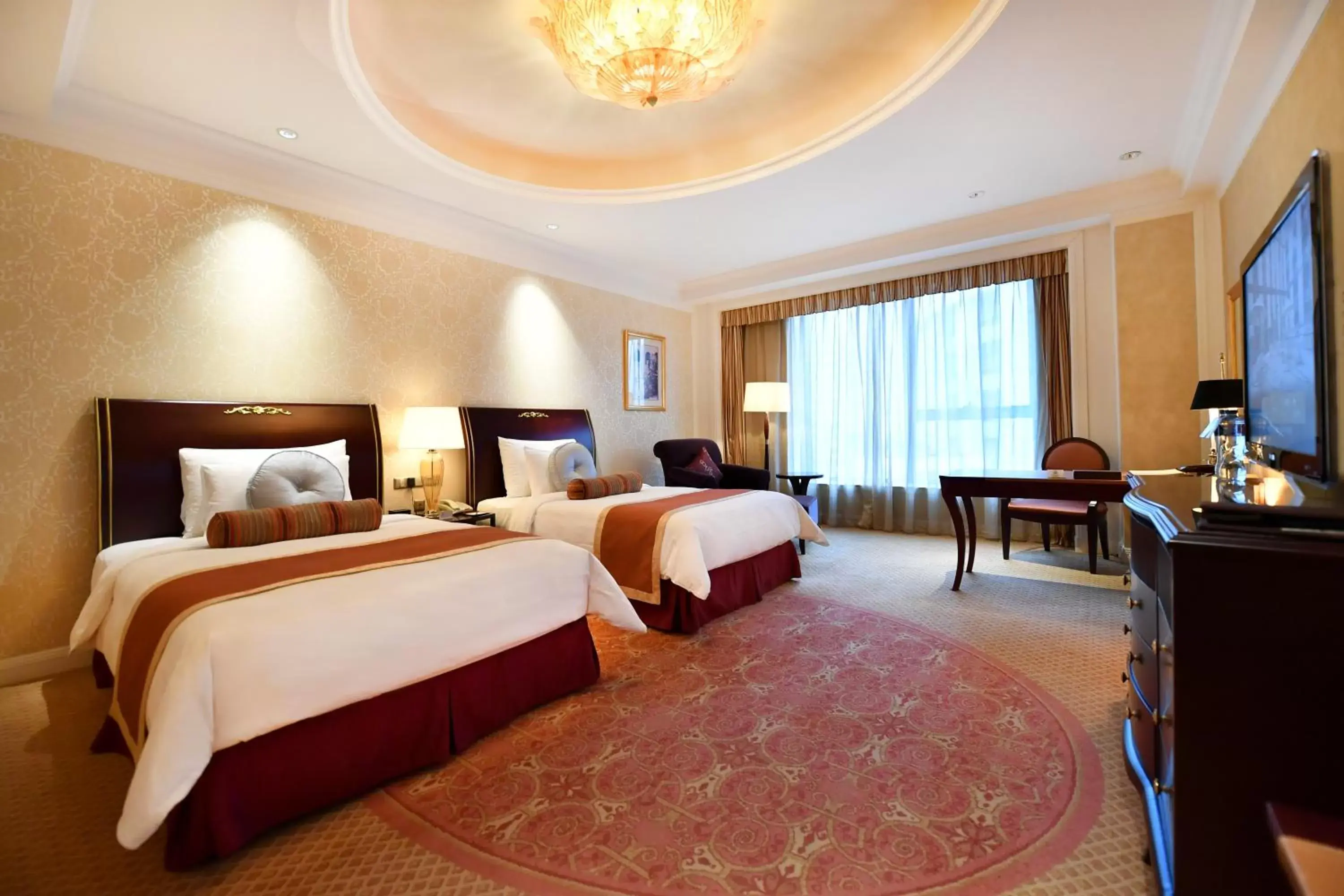 Deluxe Business Twin Room in Grand Central Hotel Shanghai - Nanjing Road Deluxe Business Twin Room in Grand Central Hotel Shanghai - Nanjing Road