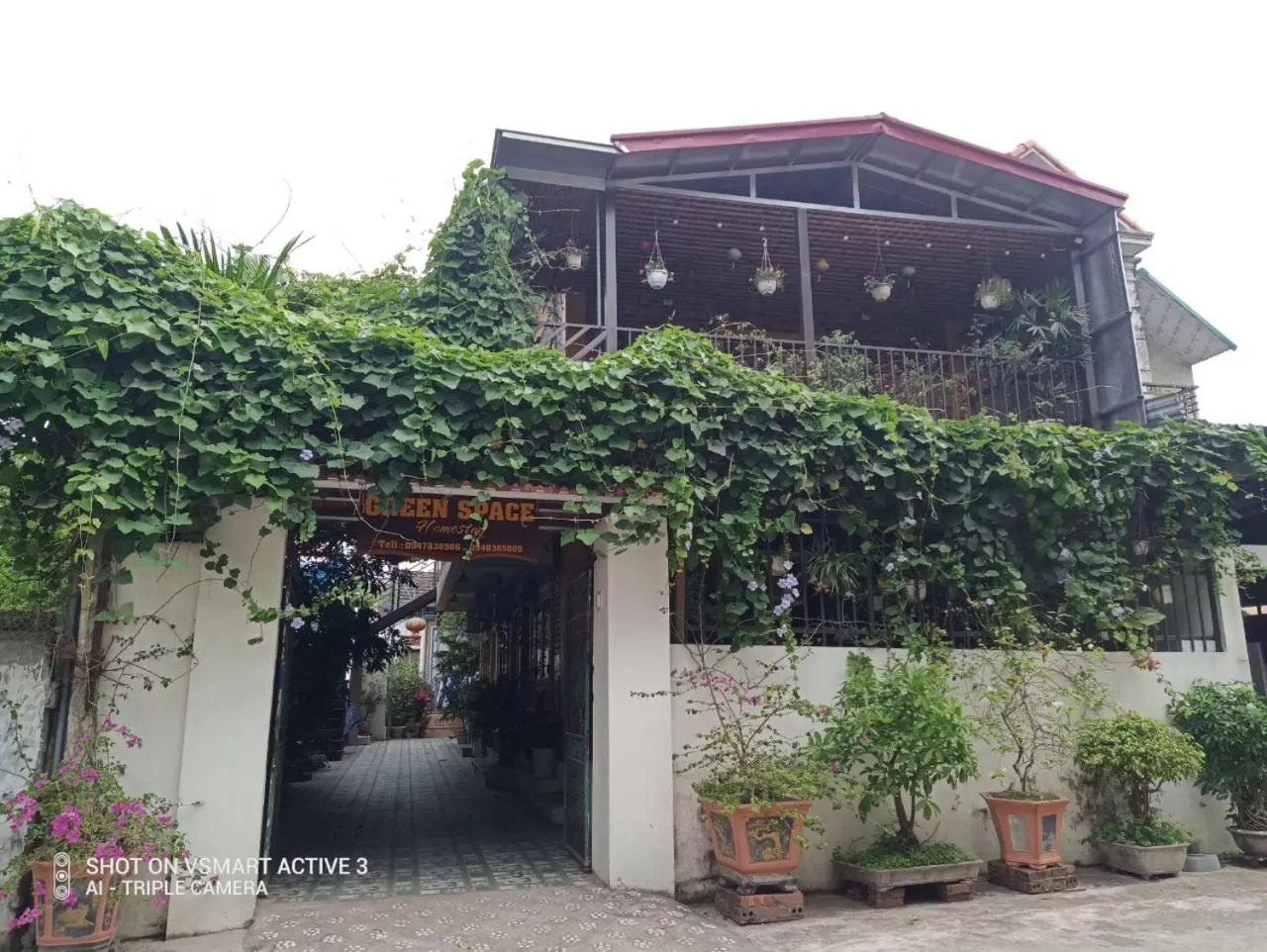 Property building in Green Space Homestay