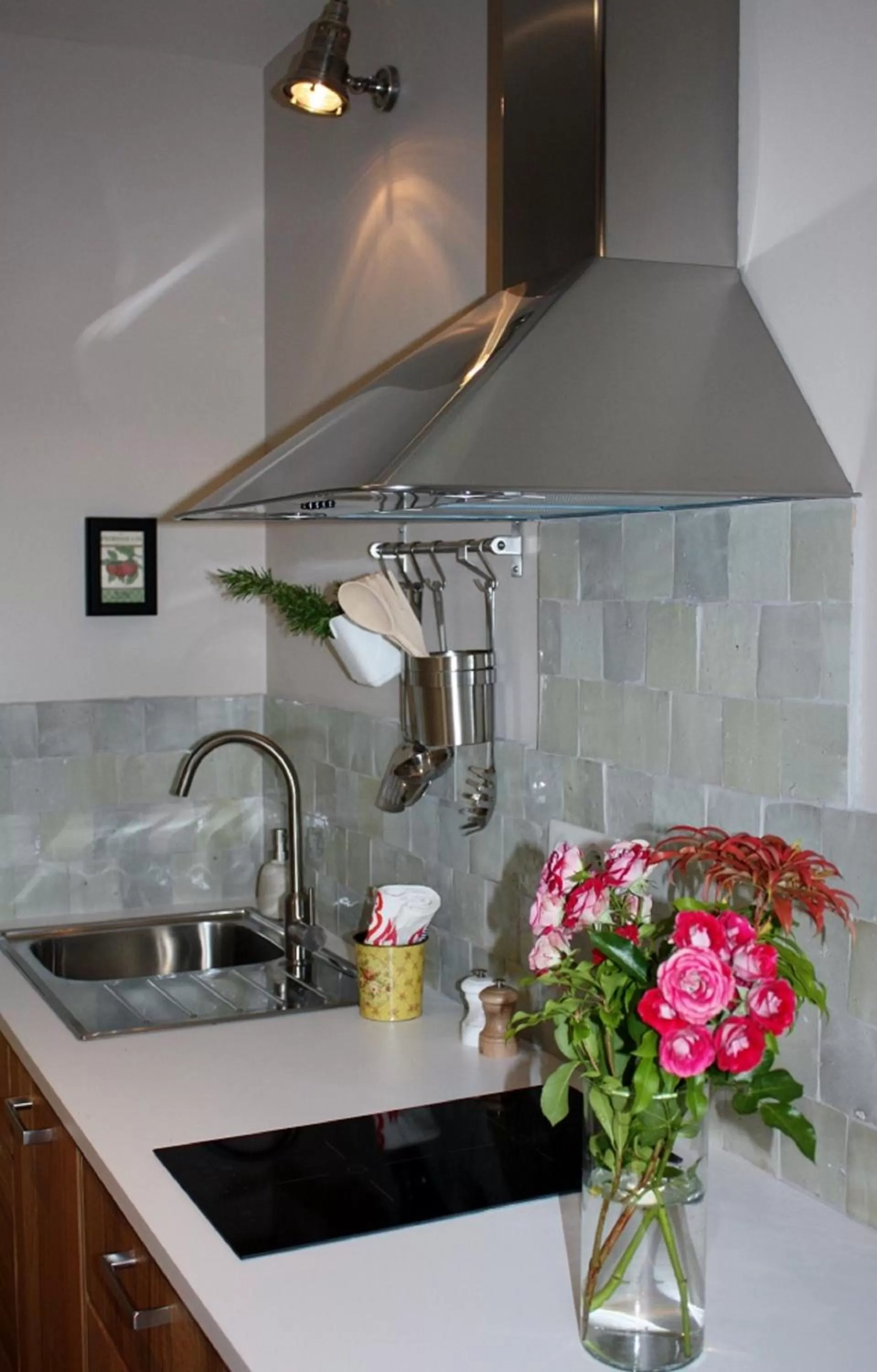 Kitchen or kitchenette in Le Comptoir du Voyageur