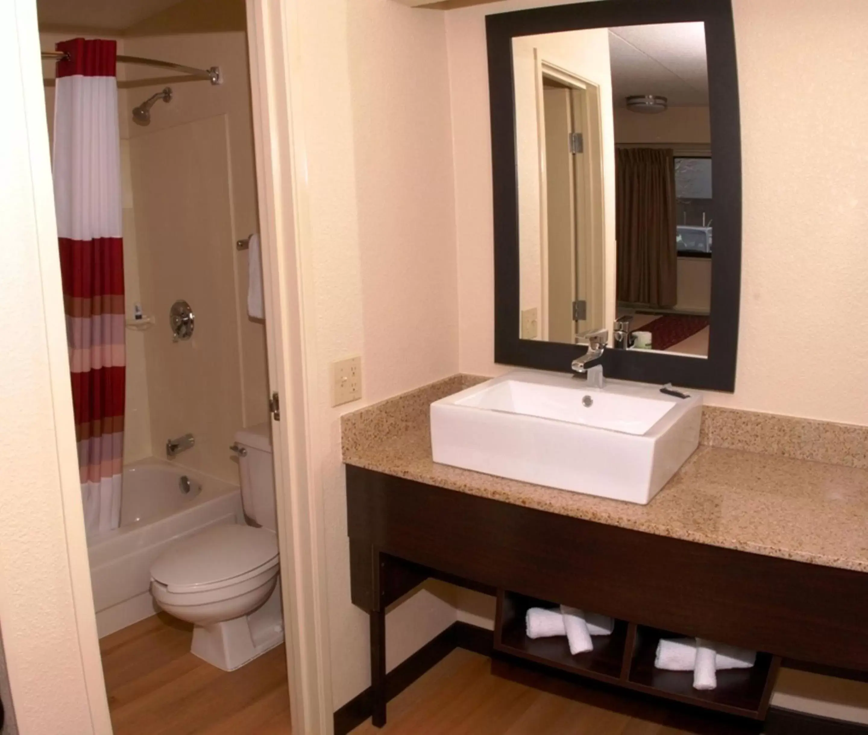 Bathroom in Red Roof Inn PLUS+ Washington DC - Alexandria