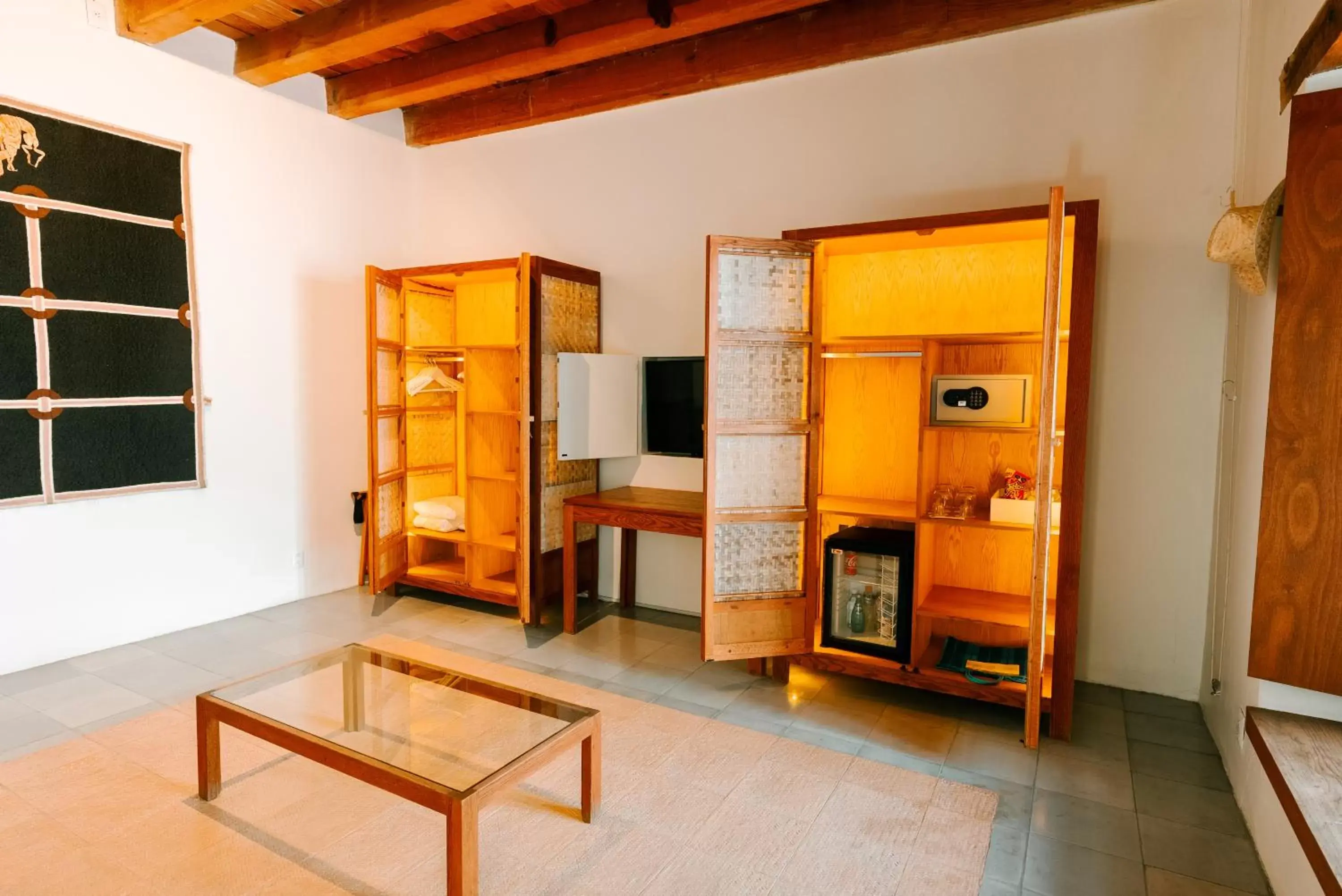 Communal lounge/ TV room in Hotel Azul de Oaxaca