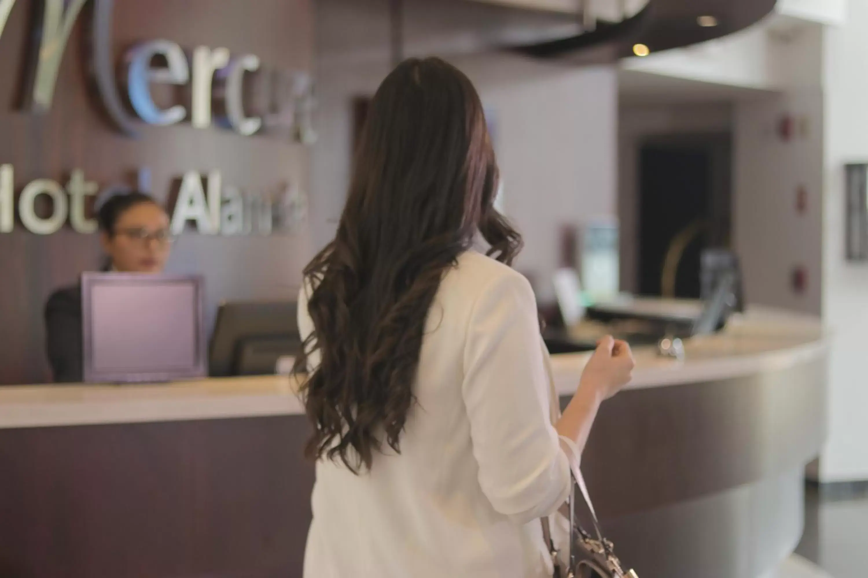 Lobby or reception in Mercure Alameda Quito