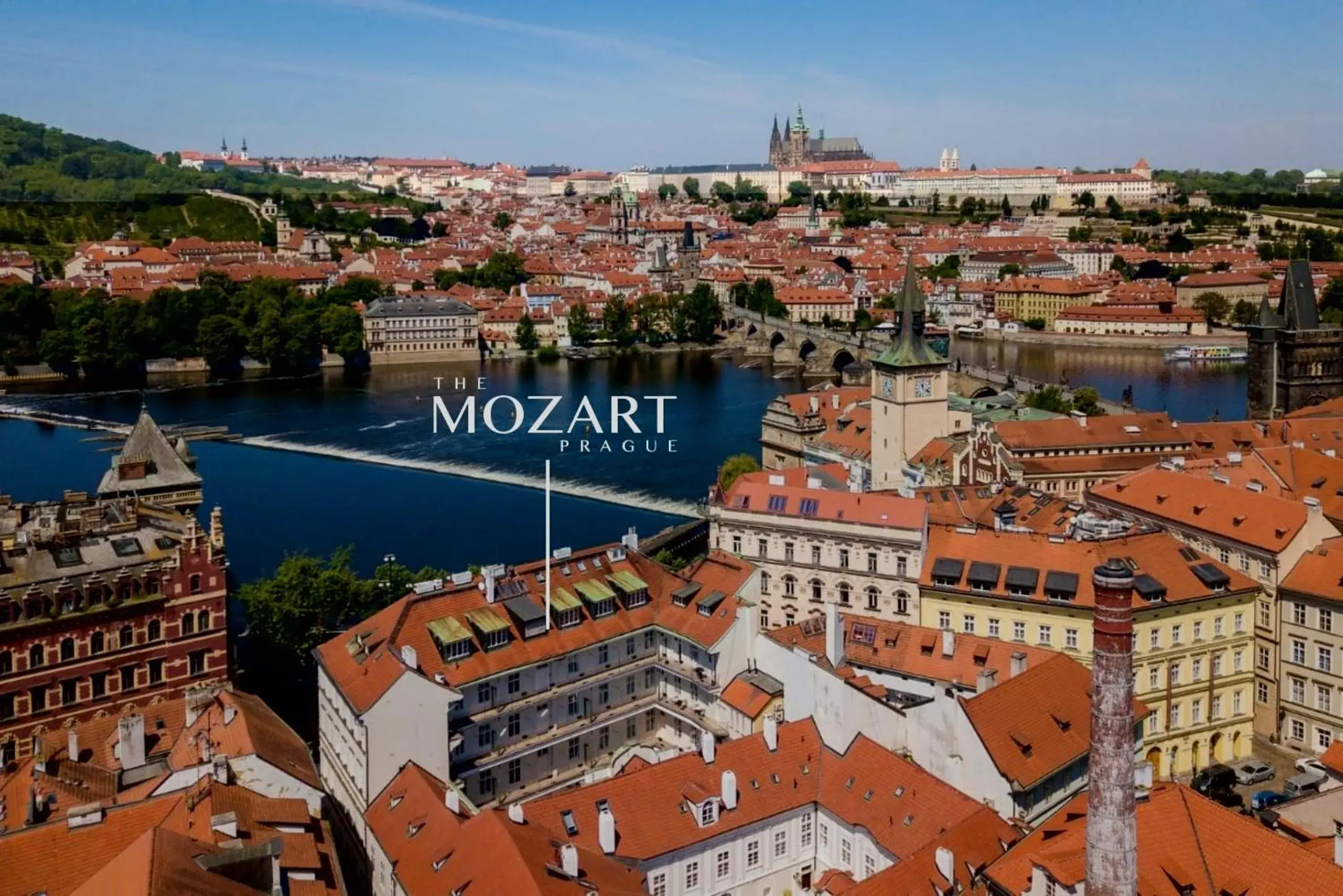 Property building, Bird's-eye View in The Mozart Prague