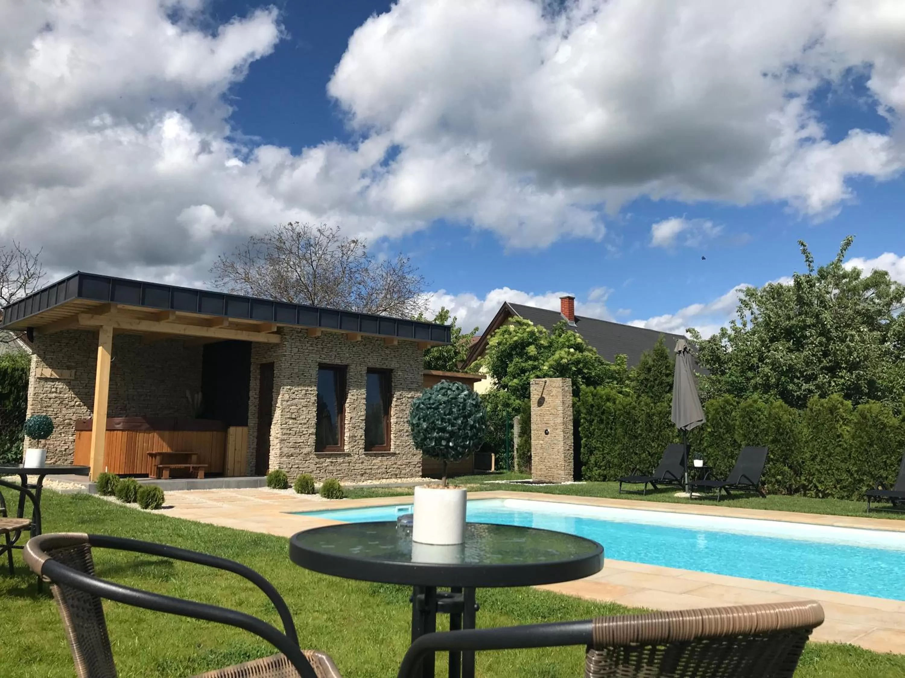 Swimming Pool in Villa Aruba & Private SPA Suites