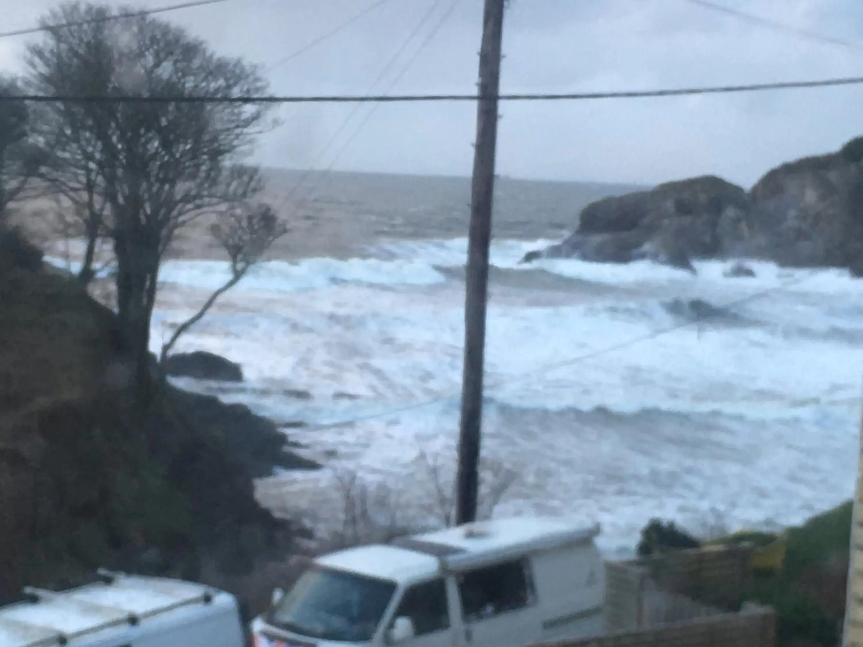 Sea view, Winter in Newberry Beach lodge