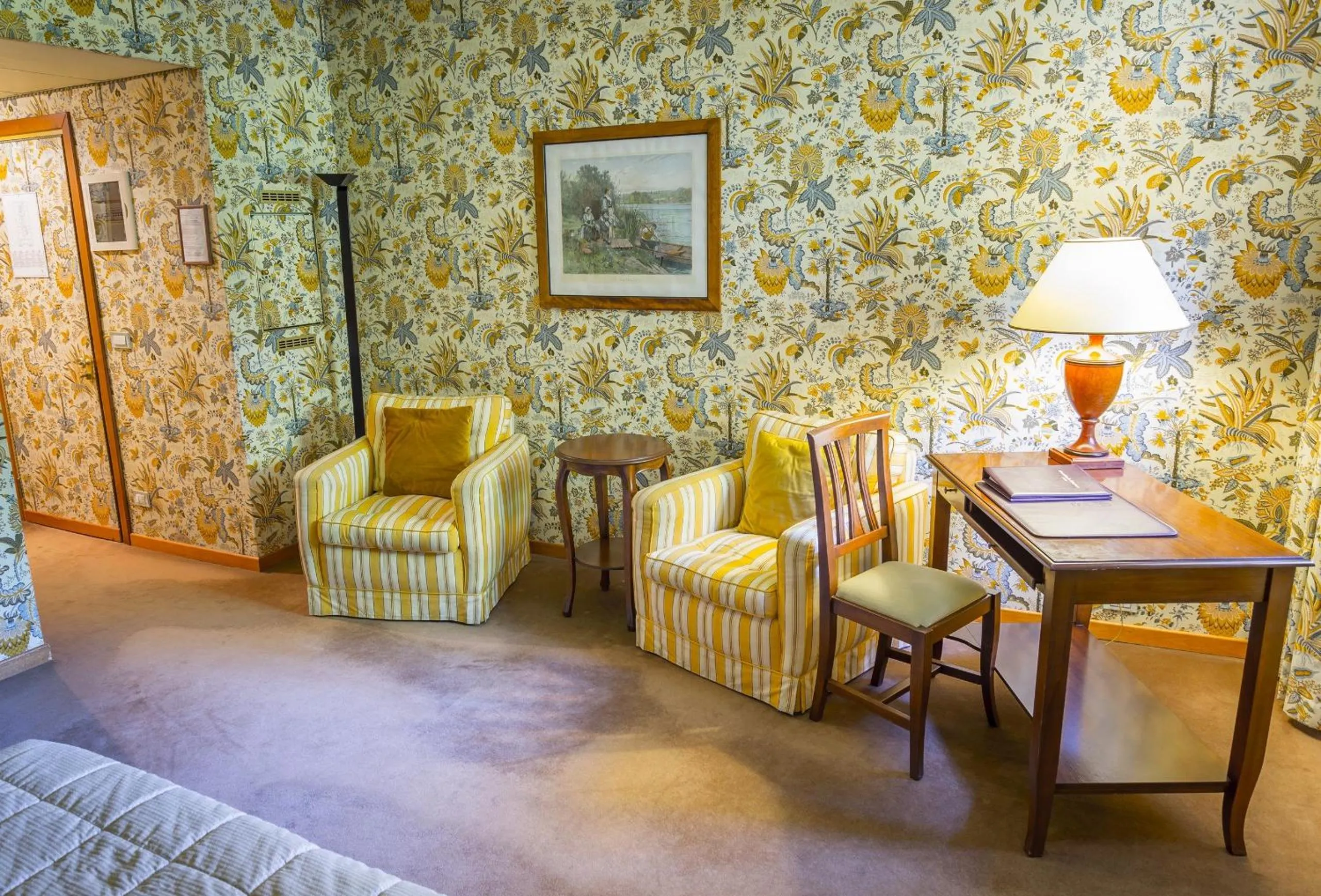 Seating area in Hotel Villa La Principessa