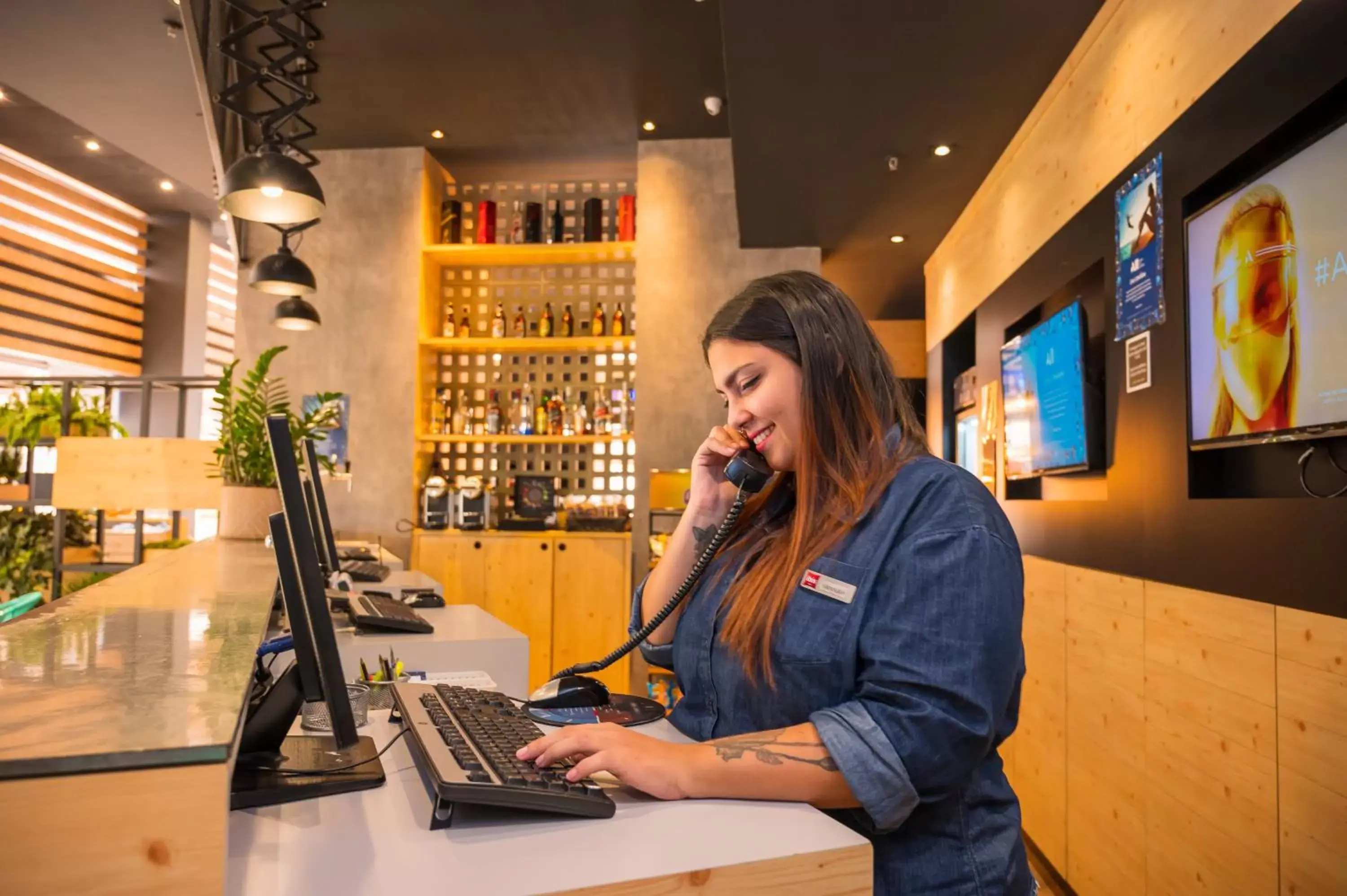 Lobby or reception in ibis Ribeirao Preto Shopping