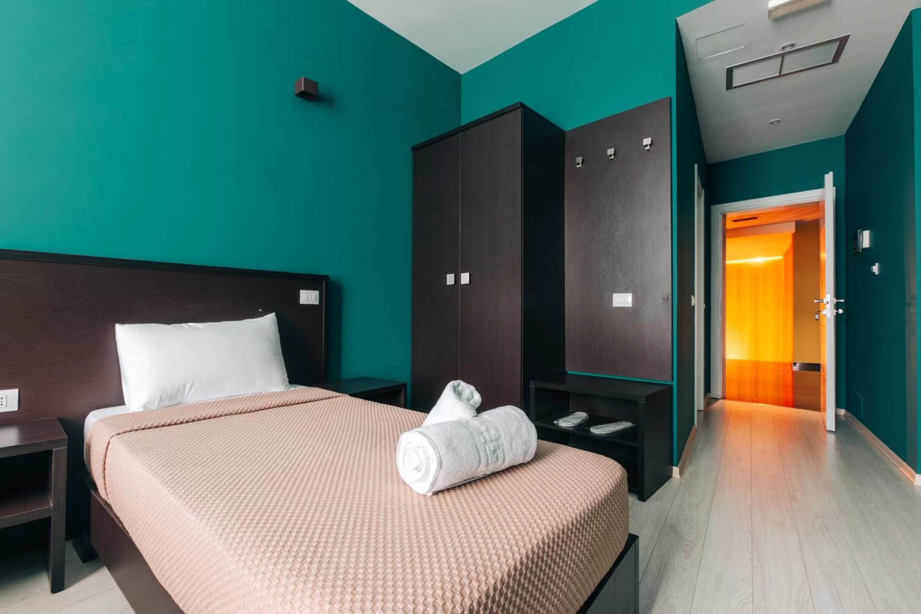 Bed in Arc Hotel Tirana