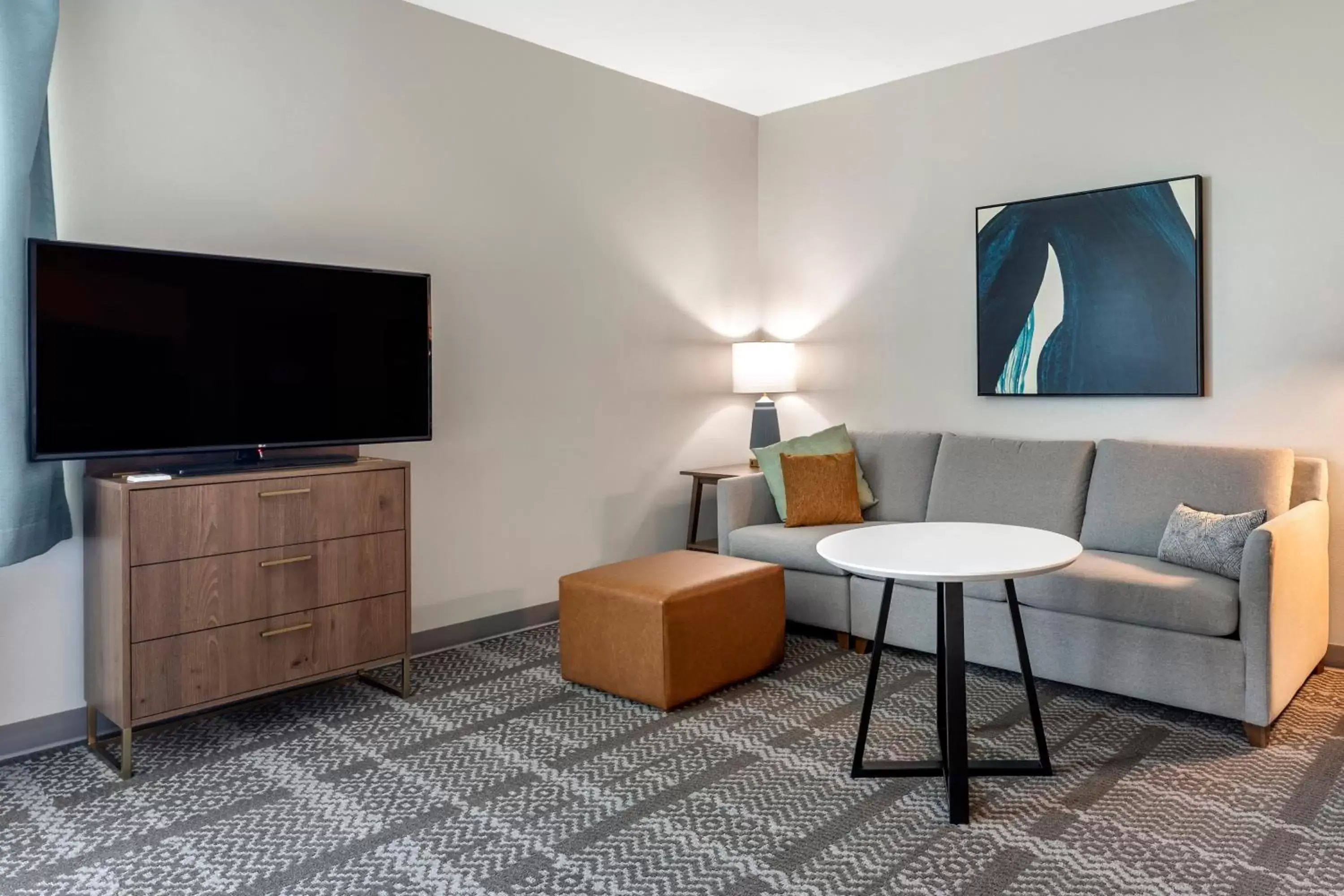 Photo of the whole room, TV/Entertainment Center in Staybridge Suites - Dallas - Grand Prairie, an IHG Hotel