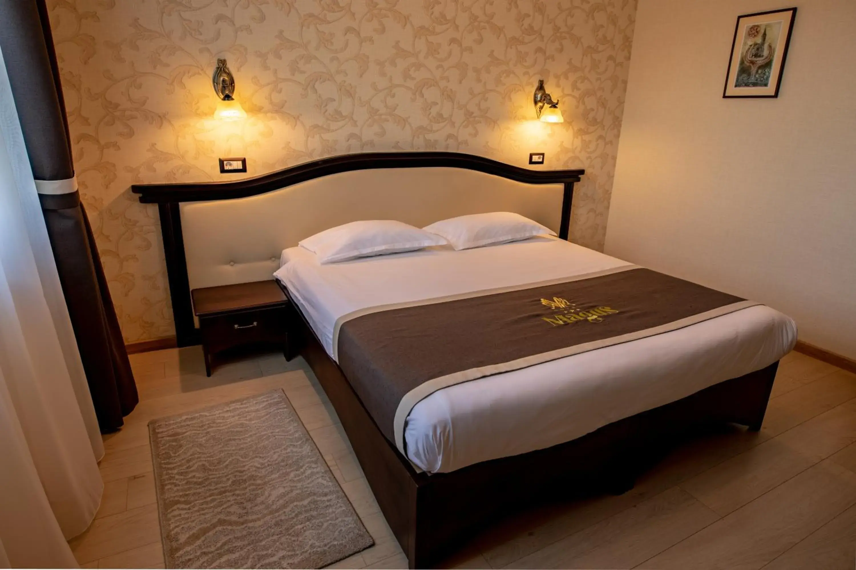 Bed in Magus Hotel