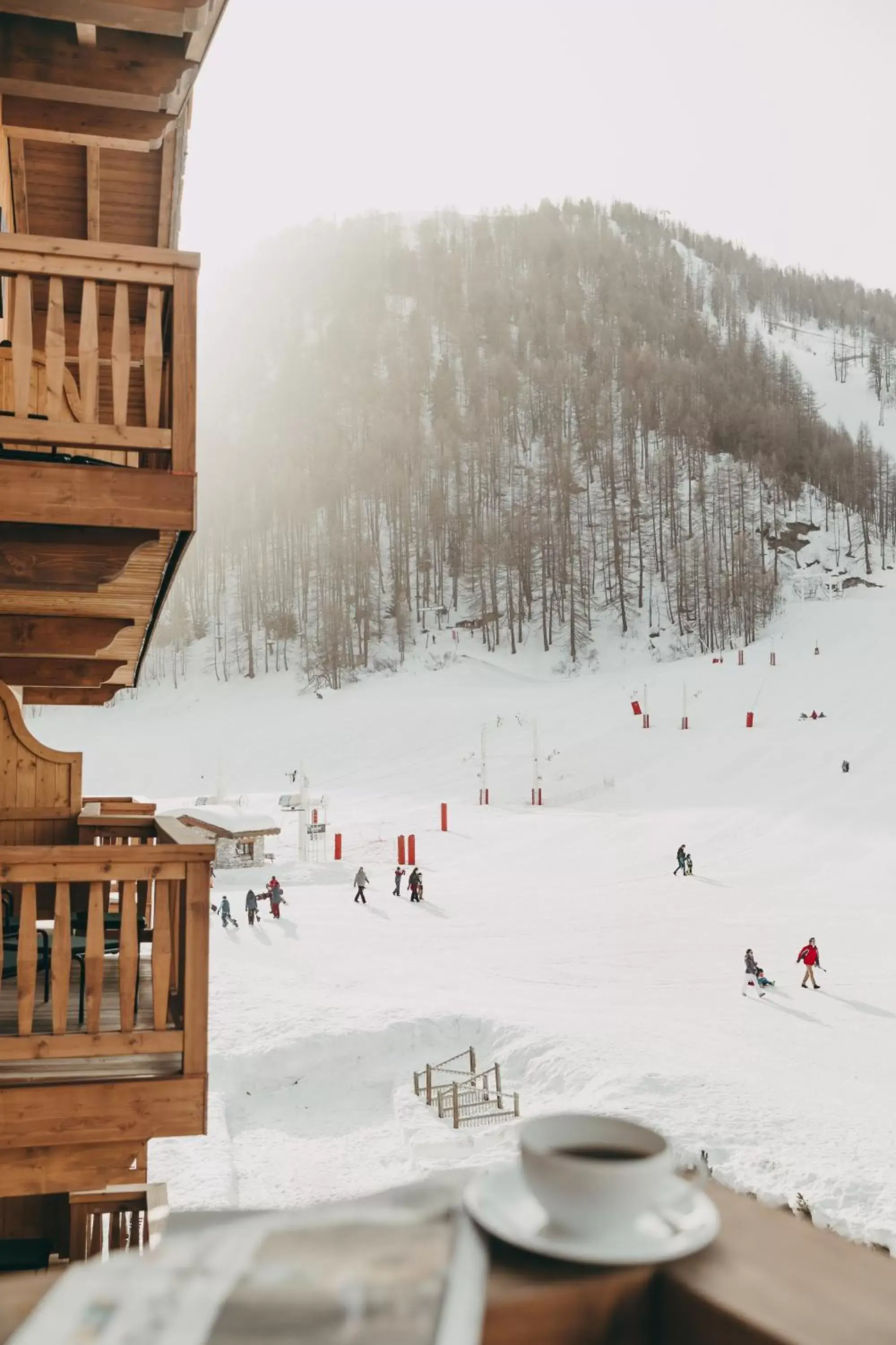 View (from property/room), Winter in Airelles Val d'Isère