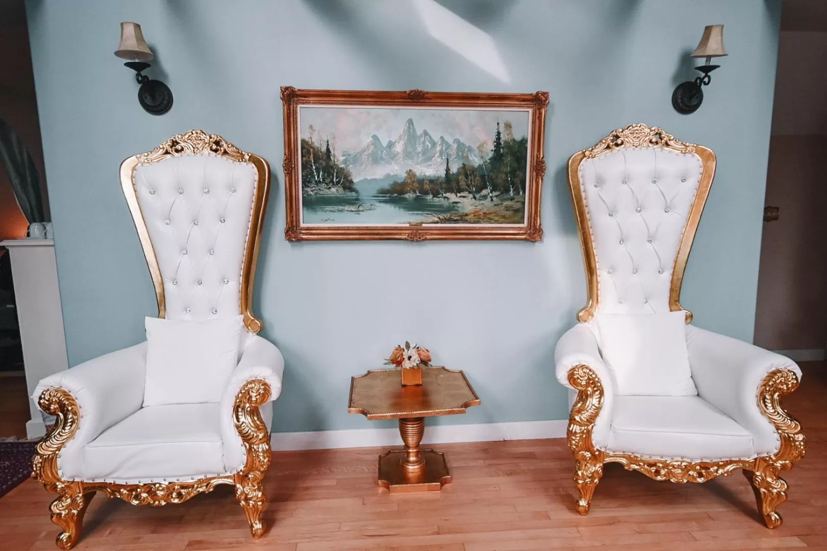 Living room in Bellas Castle