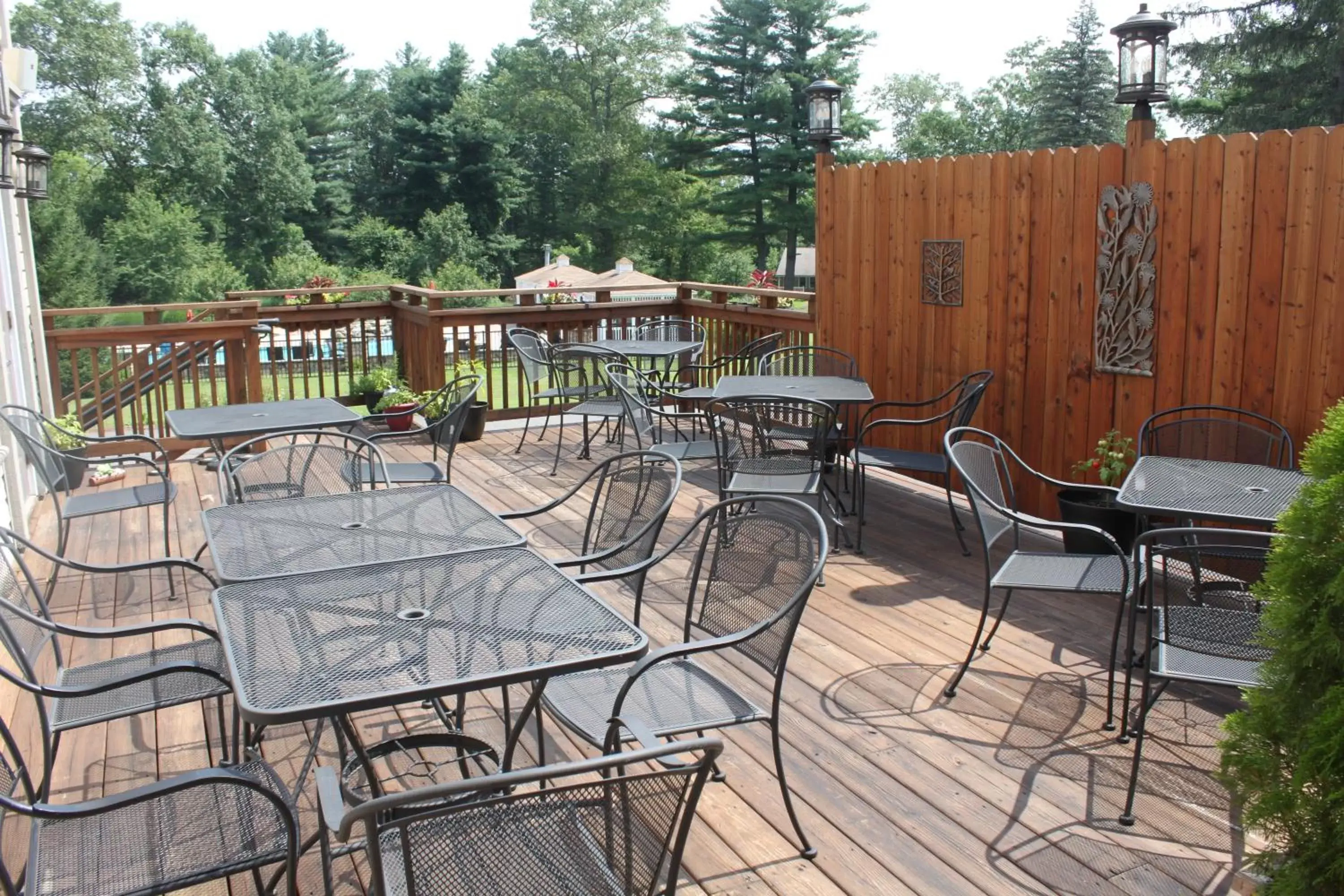 Patio in Woodfield Manor - A Sundance Vacations Property