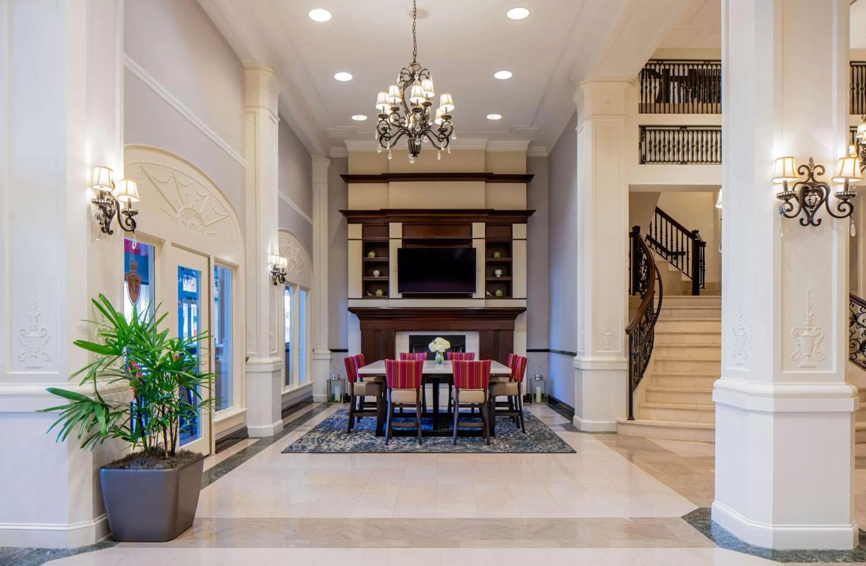 Lobby or reception in Hilton Garden Inn Jackson Downtown