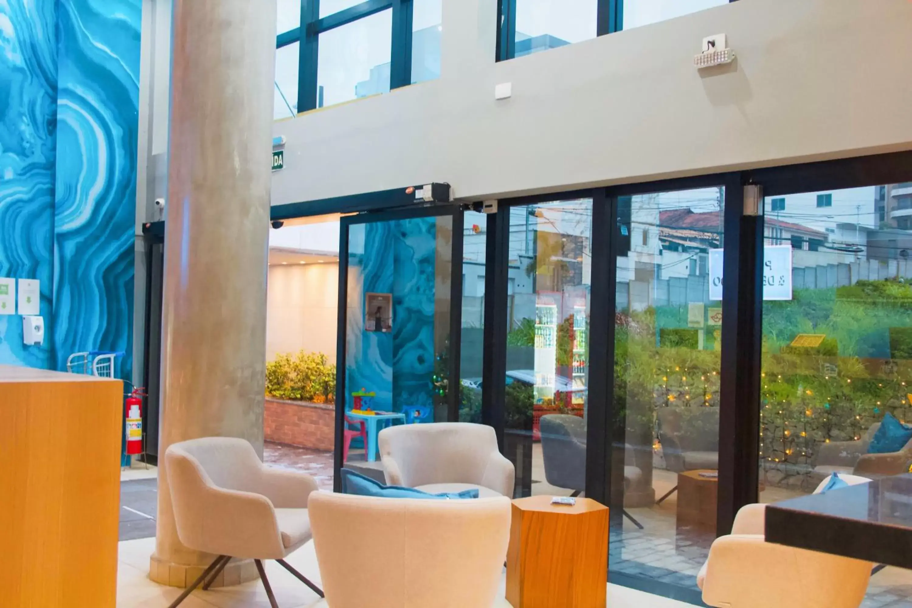 Lobby or reception in Íbis Styles Itaúna Lobby or reception in Íbis Styles Itaúna