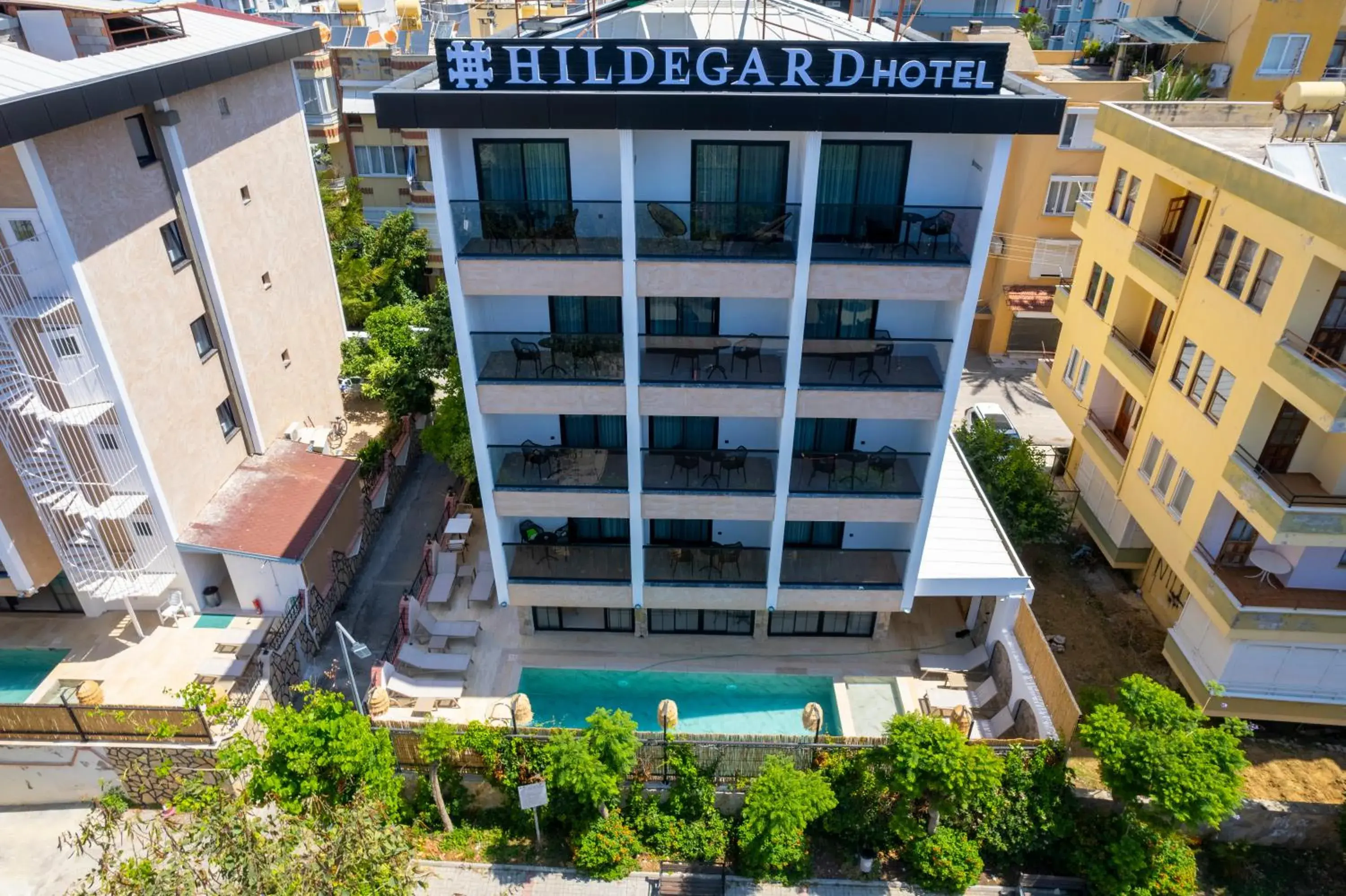 Pool View in Hildegard Hotel Alanya