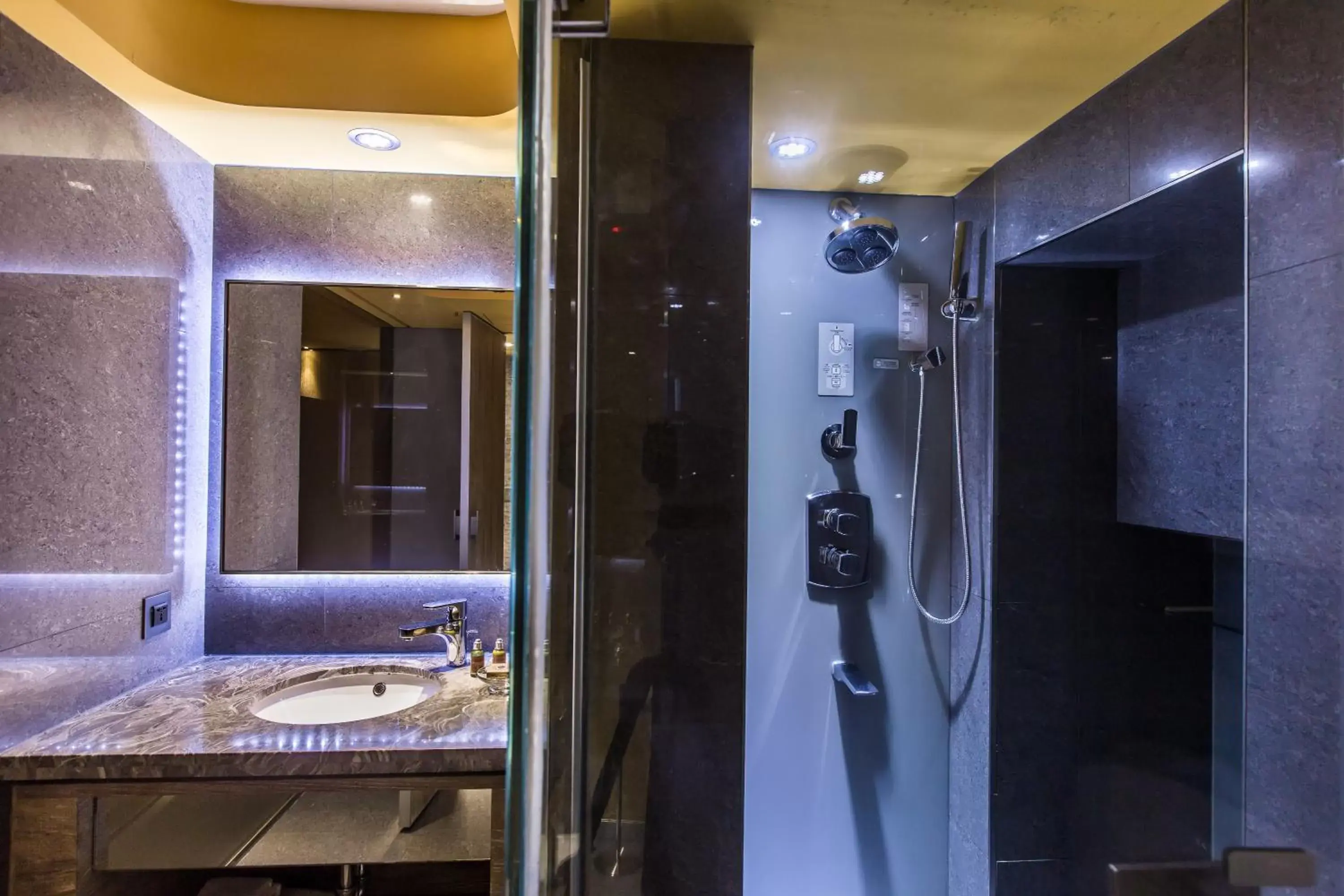 Shower, Bathroom in inhouse Hotel