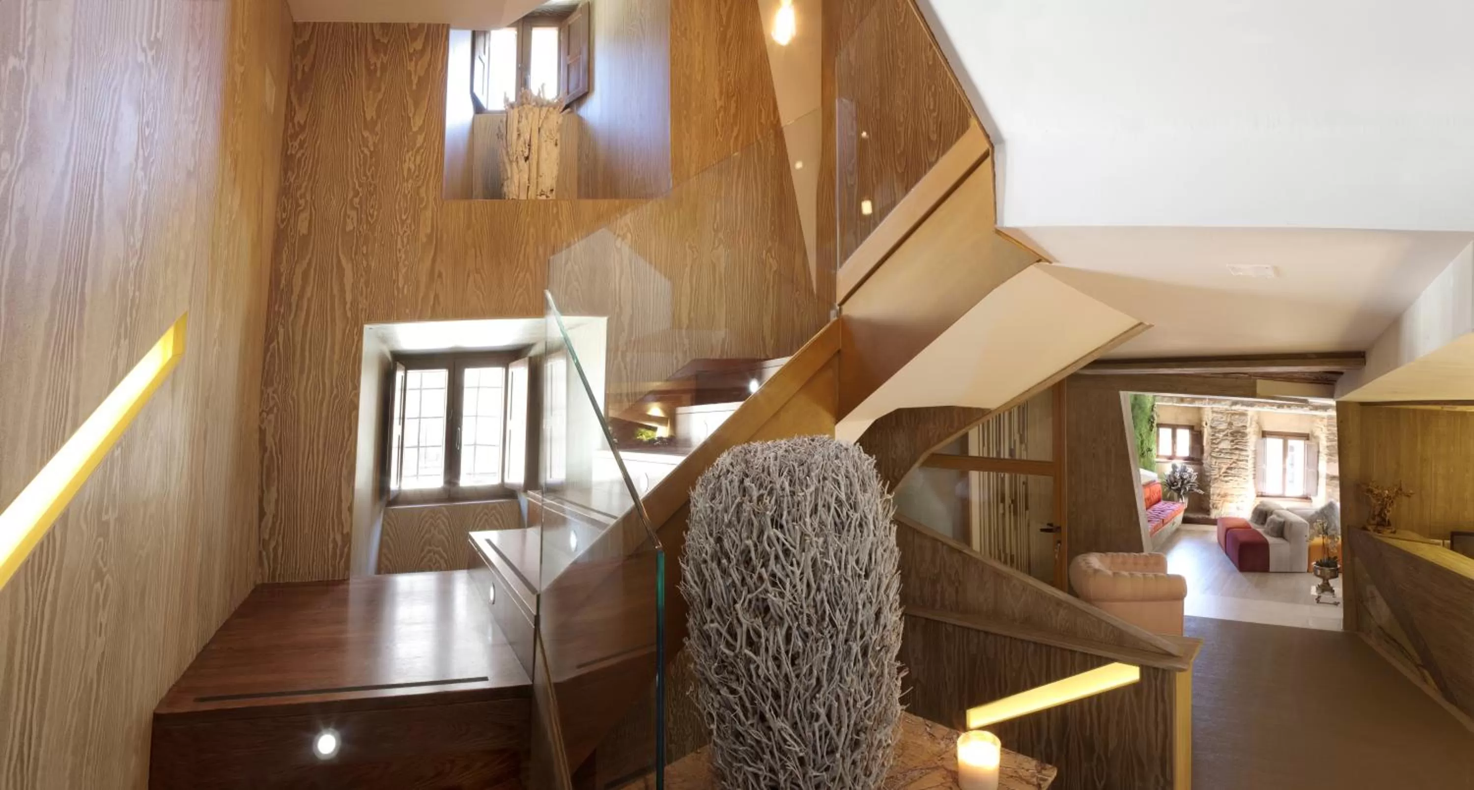 Lobby or reception in Hotel Las Treixas