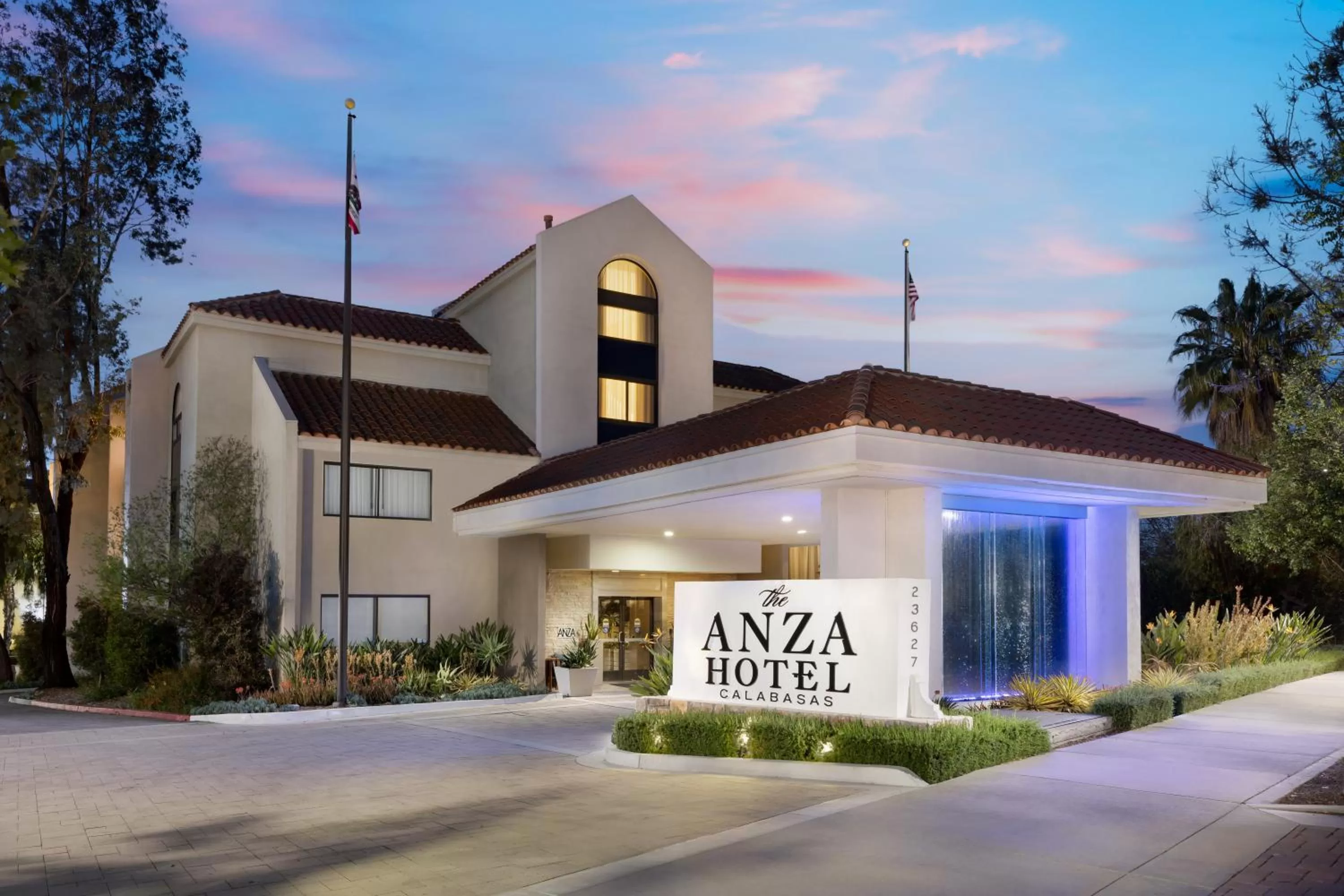 Property building in The Anza-a Calabasas Hotel