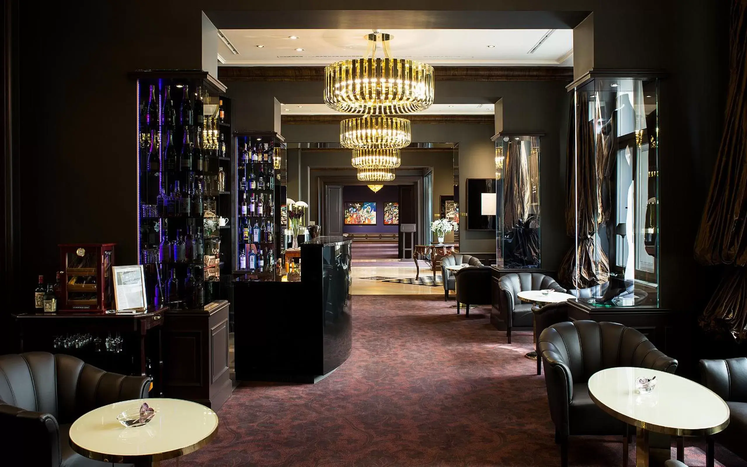 Lobby or reception, Lounge/Bar in Le Palais Art Hotel Prague