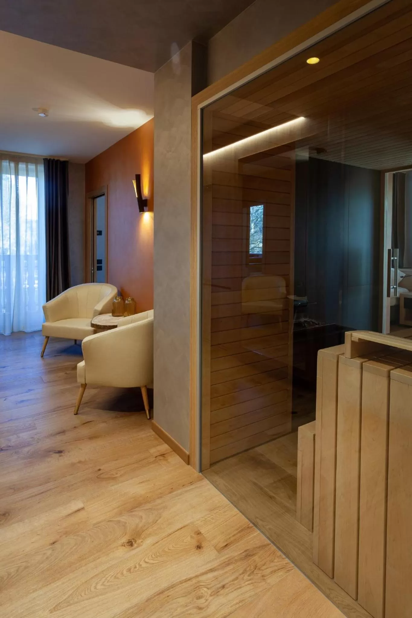 Sauna in Asiago Sporting Hotel & Spa