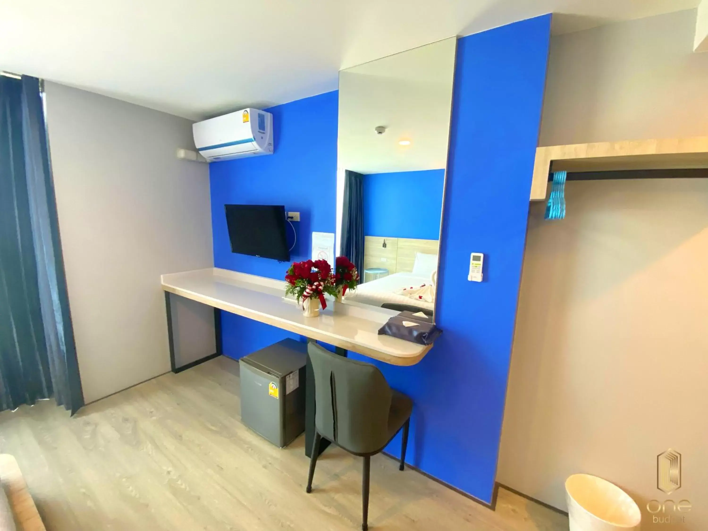 Small Twin Room in วัน บัดเจท เชียงราย สนามกีฬา One Budget Hotel Chiangrai Stadium Small Twin Room in วัน บัดเจท เชียงราย สนามกีฬา One Budget Hotel Chiangrai Stadium