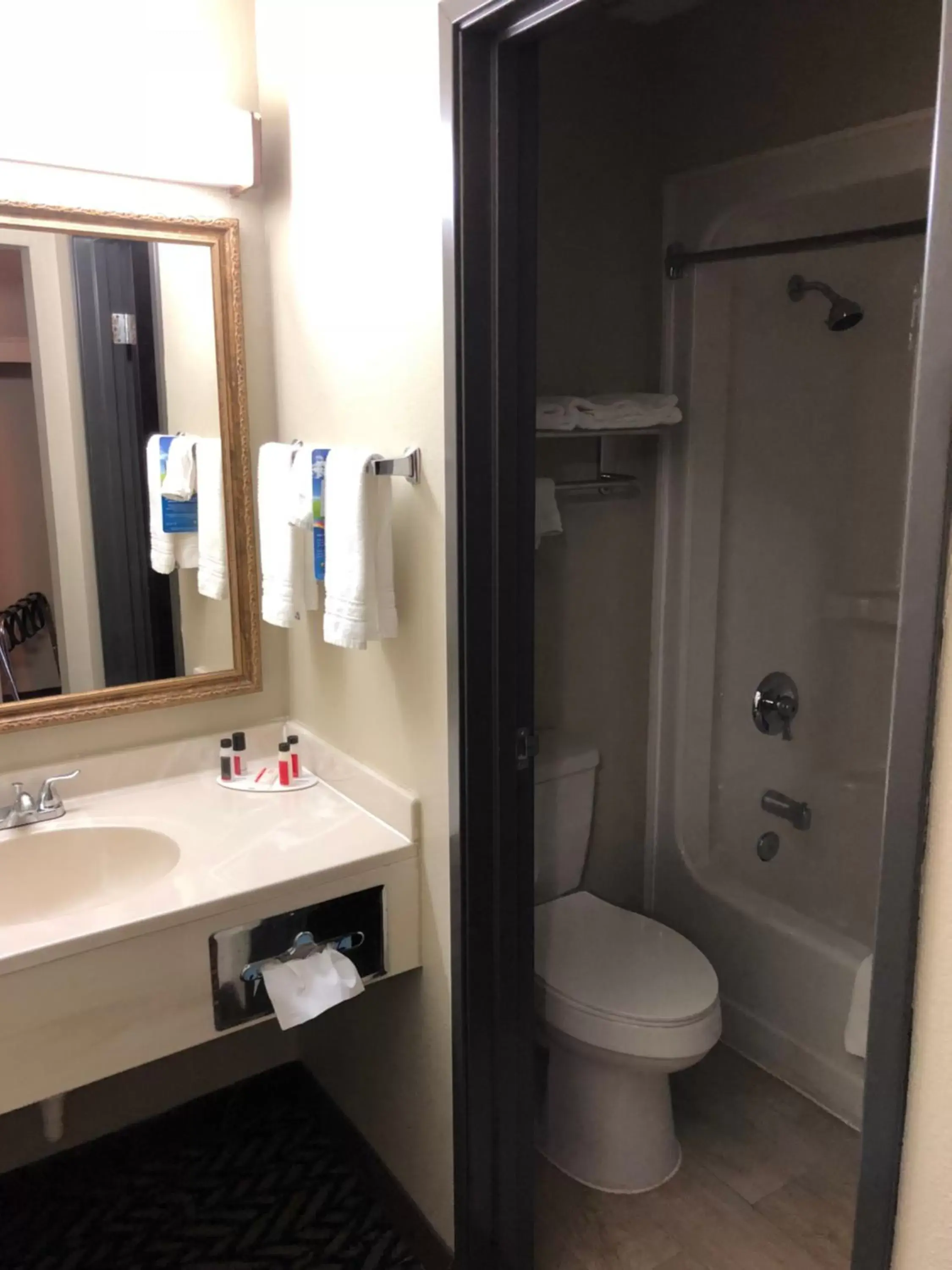 Bathroom in Baymont by Wyndham Oklahoma City Airport
