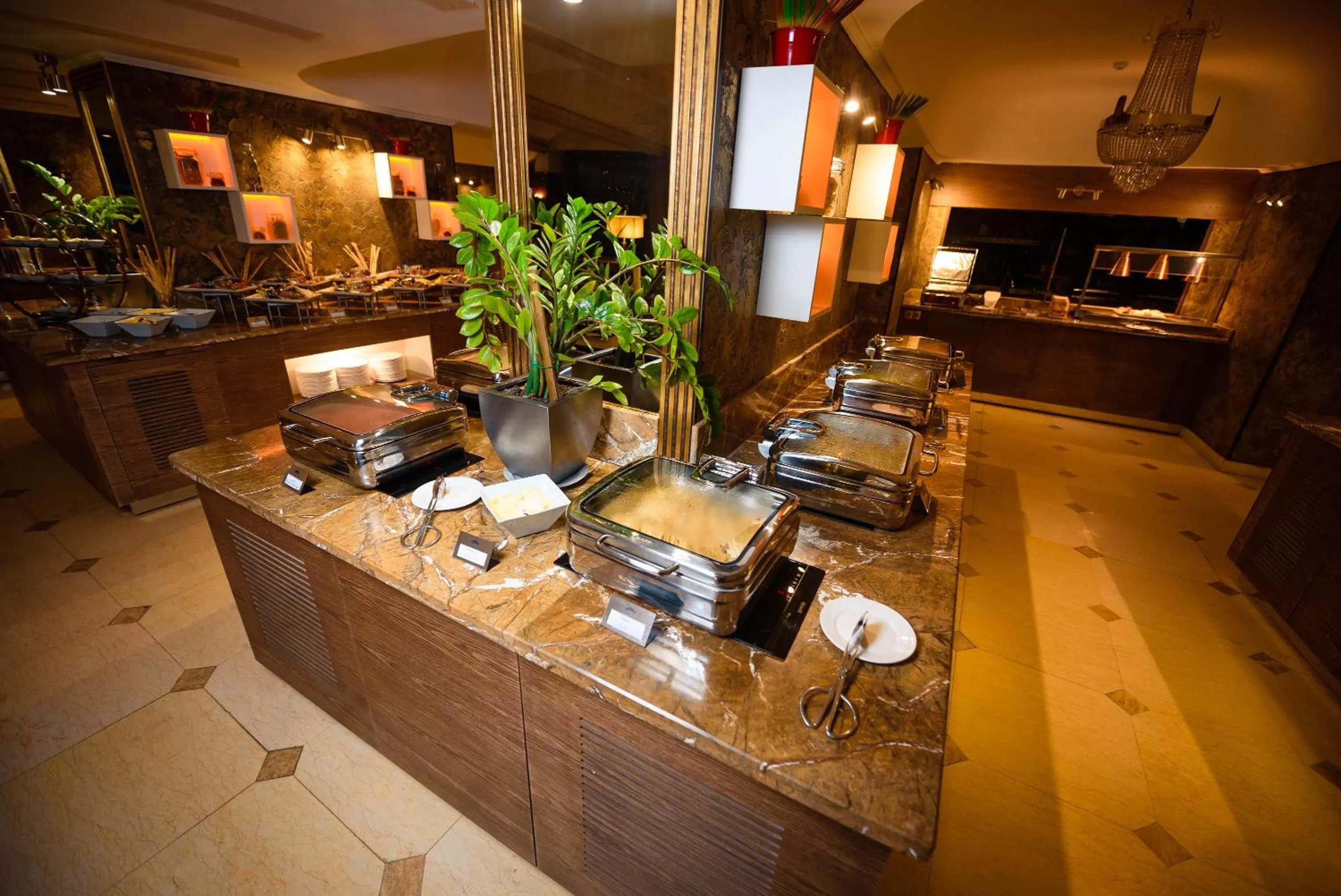 Buffet breakfast in Kazakhstan Express