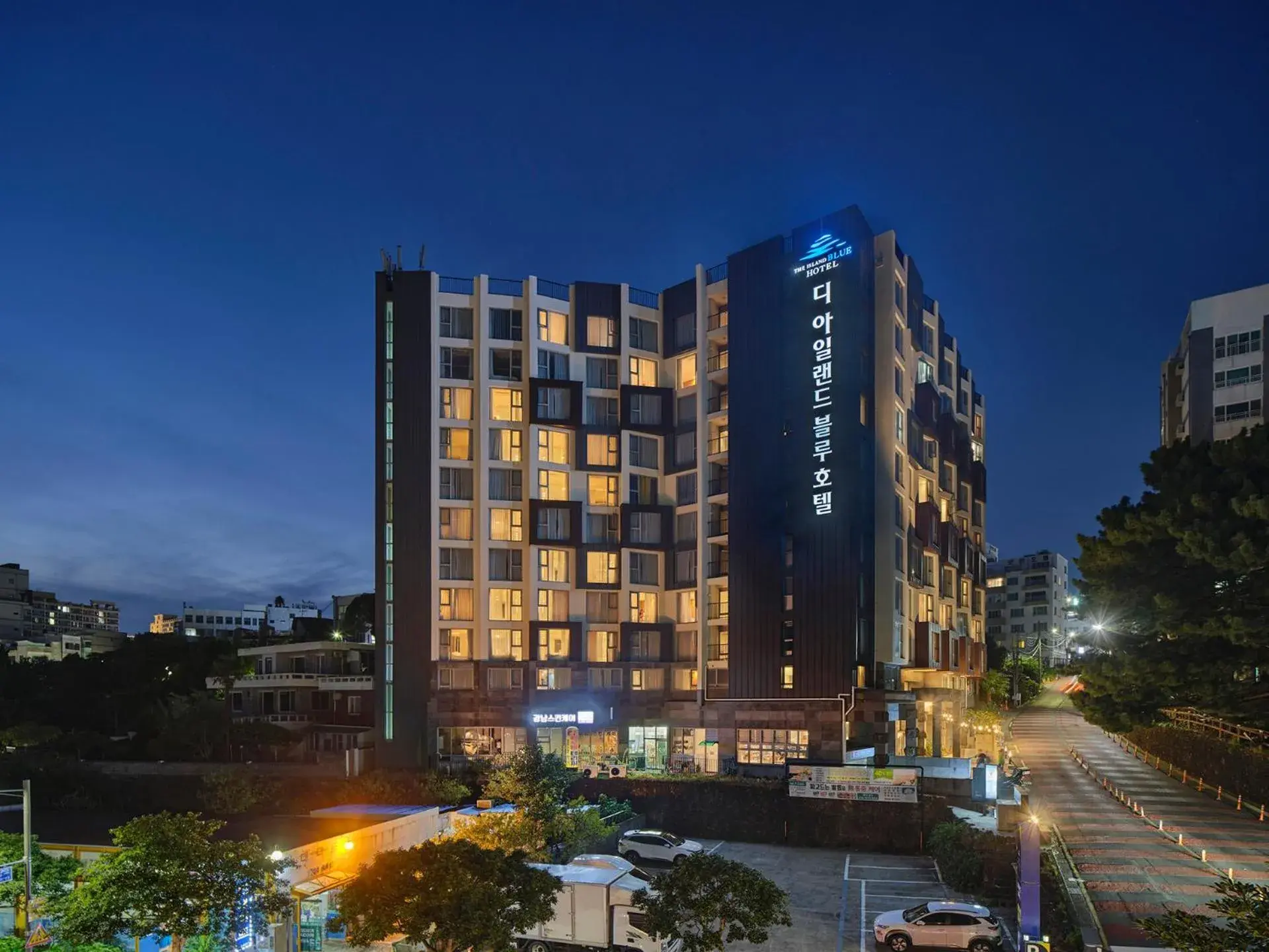 Property building in The Island Blue Hotel Property building in The Island Blue Hotel