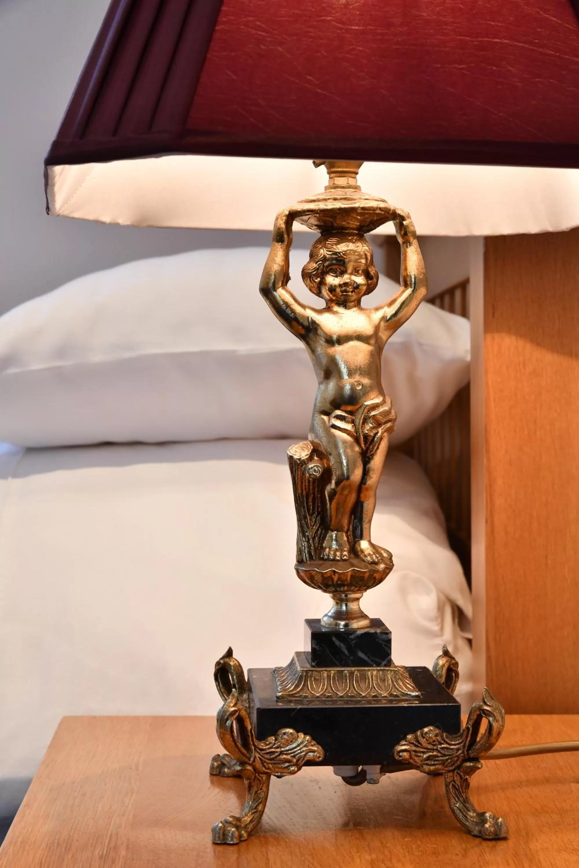 Decorative detail, Bed in Heritage Bed and Breakfast